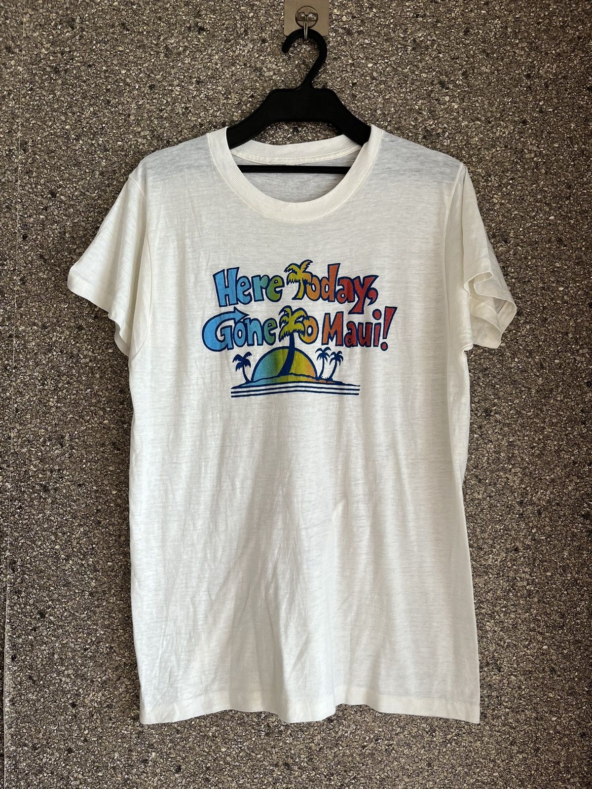 image of Made In USA x Vintage Gone To Maui Ft78 in White, Men's (Size Large)