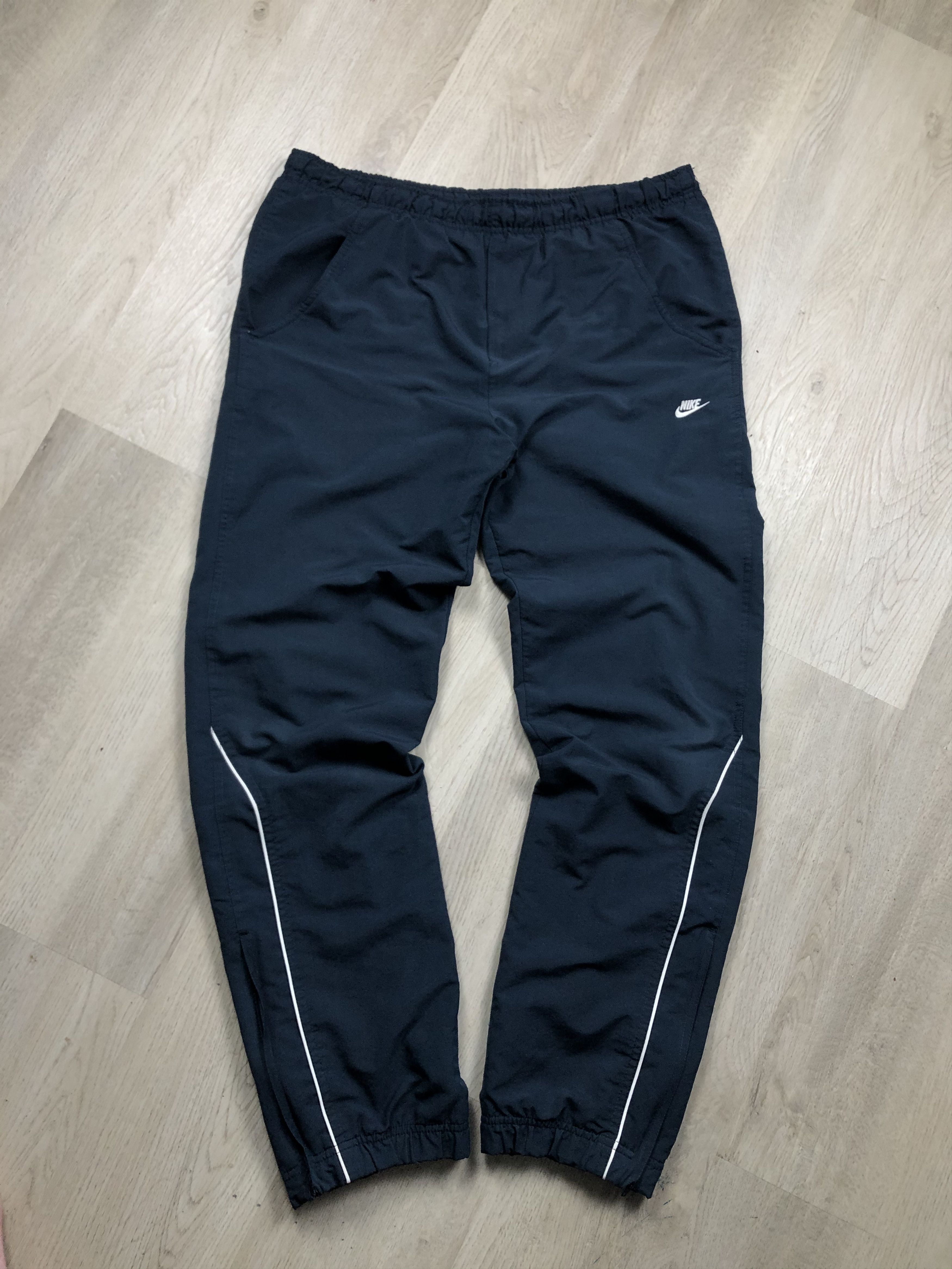 Nike × Vintage Nike Vintage Mens Nylon Pants Drill style Size US 32 / EU 48 - 1 Thumbnail