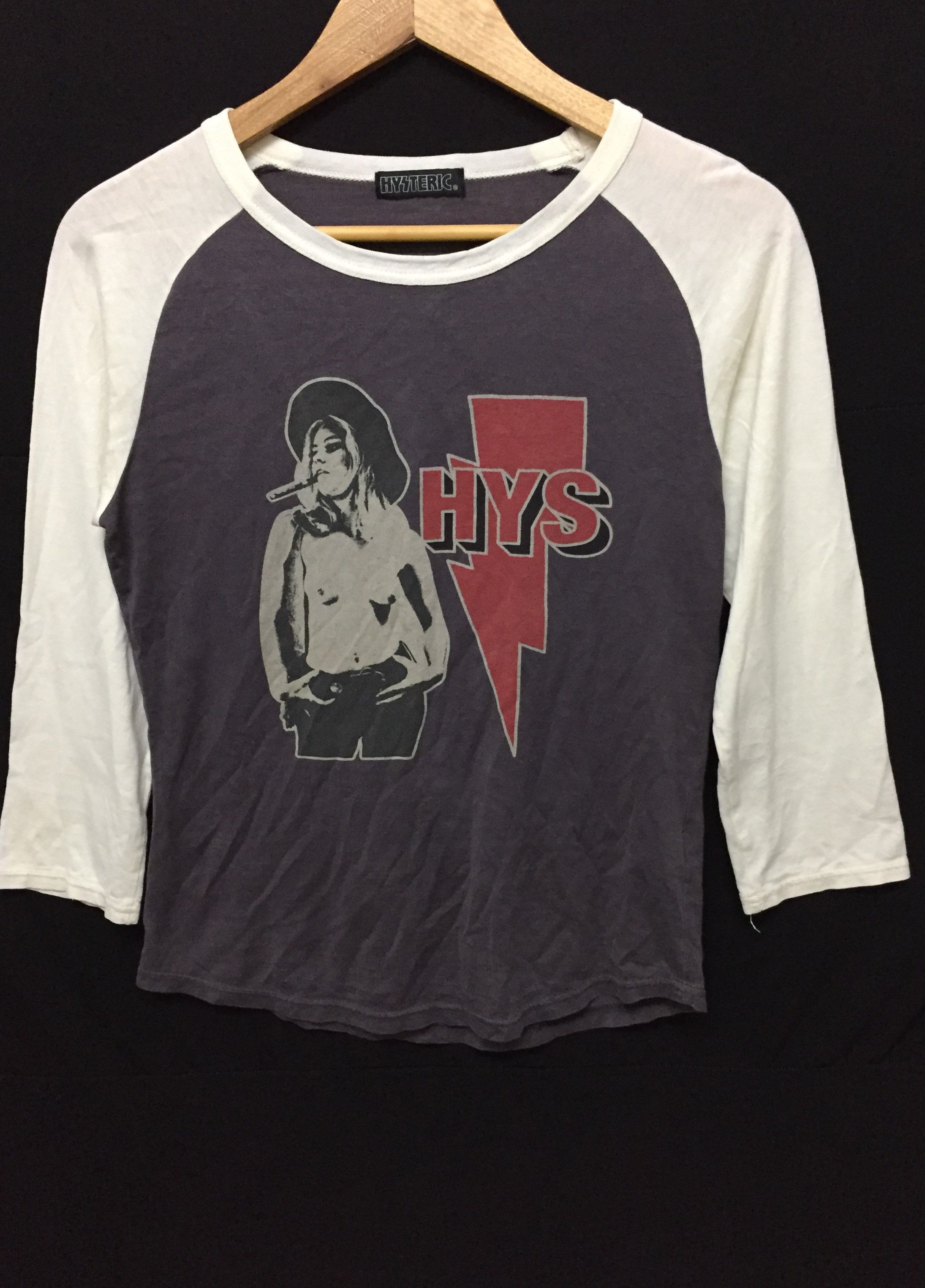 Hysteric Glamour Naked women cowboy Raglan Size S / US 4 / IT 40 - 3 Thumbnail