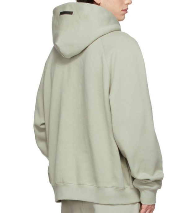 Fear of God Fear of God Essentials SSENSE Exclusive Hoodie Concrete Size US L / EU 52-54 / 3 - 2 Thumbnail