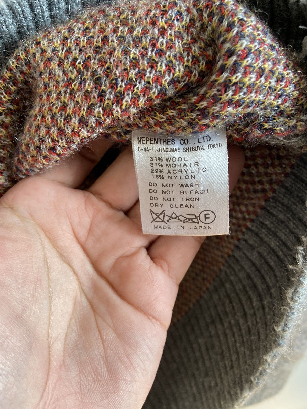 Needles F/W16 Chimayo Mohair Cardigan Size US M / EU 48-50 / 2 - 6 Thumbnail