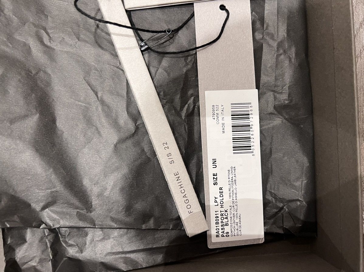 Rick Owens Rick Owens Passport Holder Size ONE SIZE - 9 Thumbnail