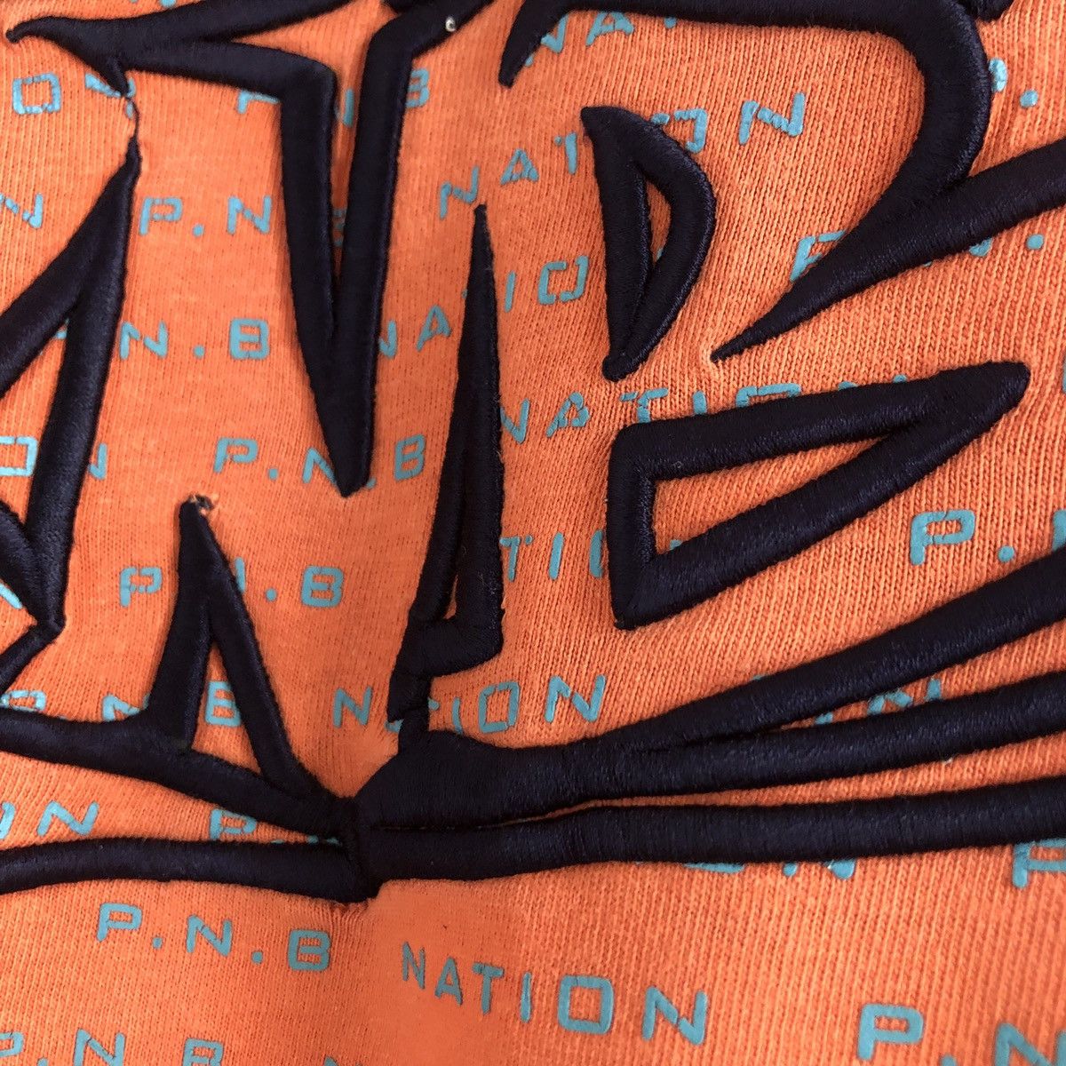 Rap Tees × Vintage Vintage 90s PNB NATION t-shirt Size US XXL / EU 58 / 5 - 3 Thumbnail