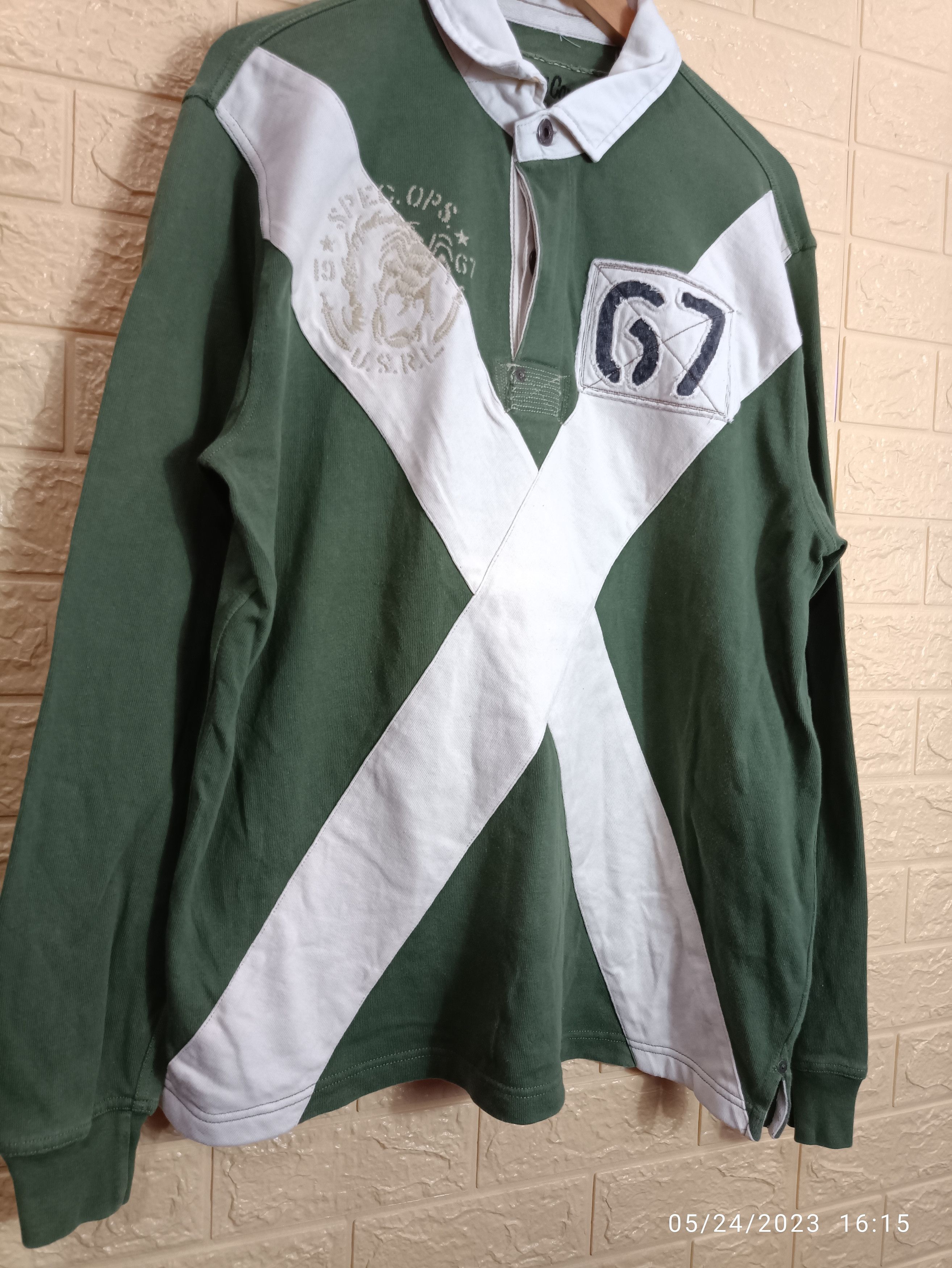 Polo Ralph Lauren Vintage Polo Ralph Lauren Rugby Shirt Size US L / EU 52-54 / 3 - 4 Thumbnail
