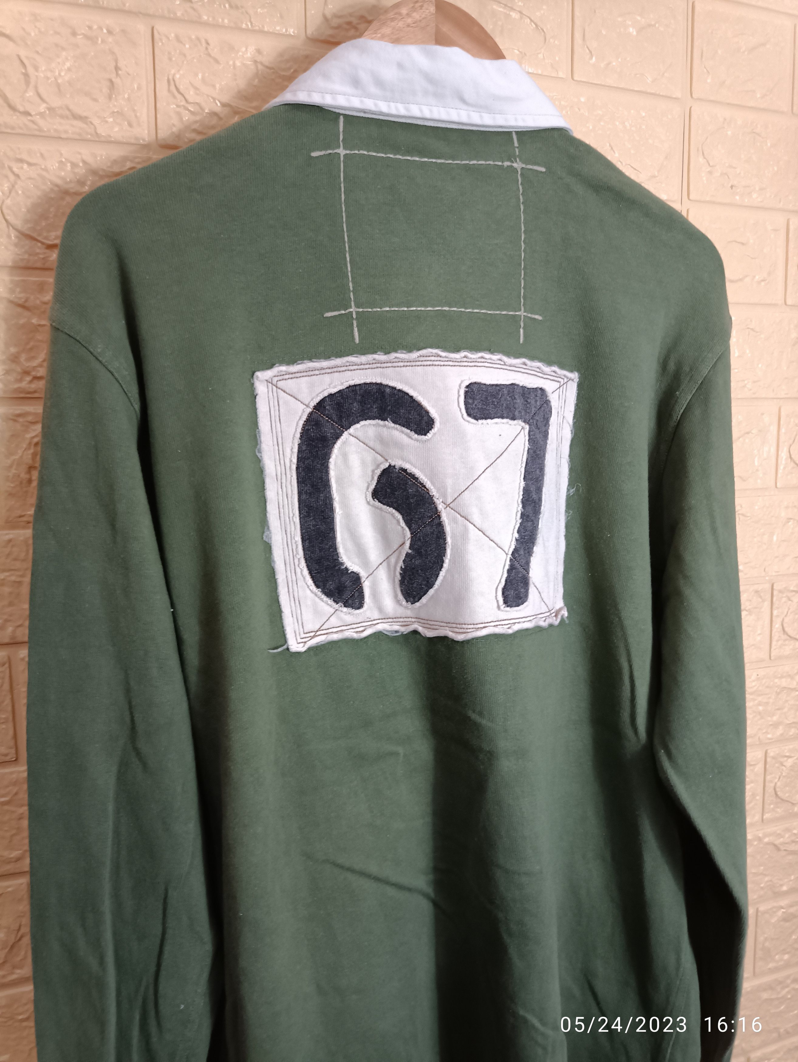 Polo Ralph Lauren Vintage Polo Ralph Lauren Rugby Shirt Size US L / EU 52-54 / 3 - 12 Thumbnail