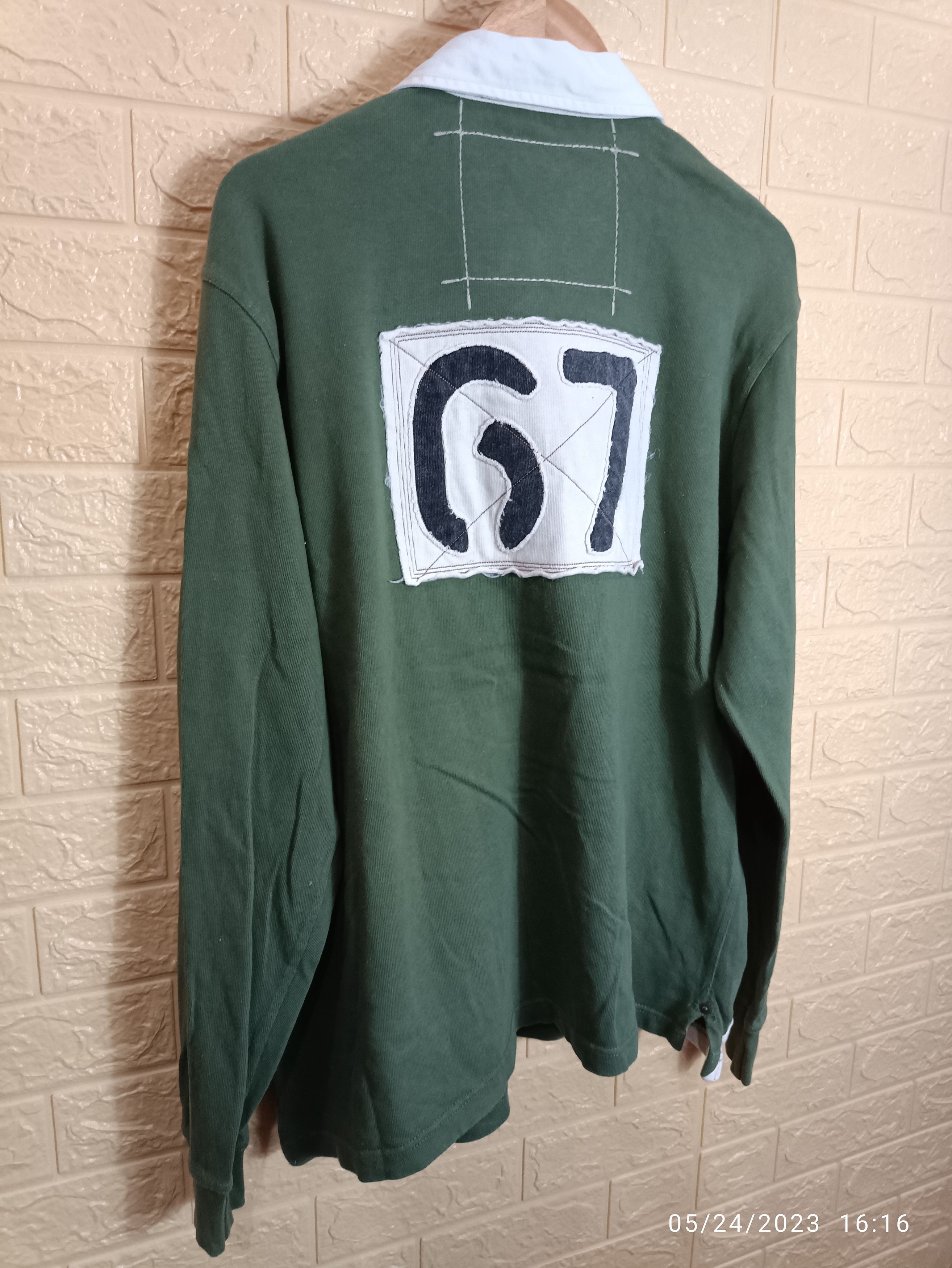 Polo Ralph Lauren Vintage Polo Ralph Lauren Rugby Shirt Size US L / EU 52-54 / 3 - 11 Thumbnail