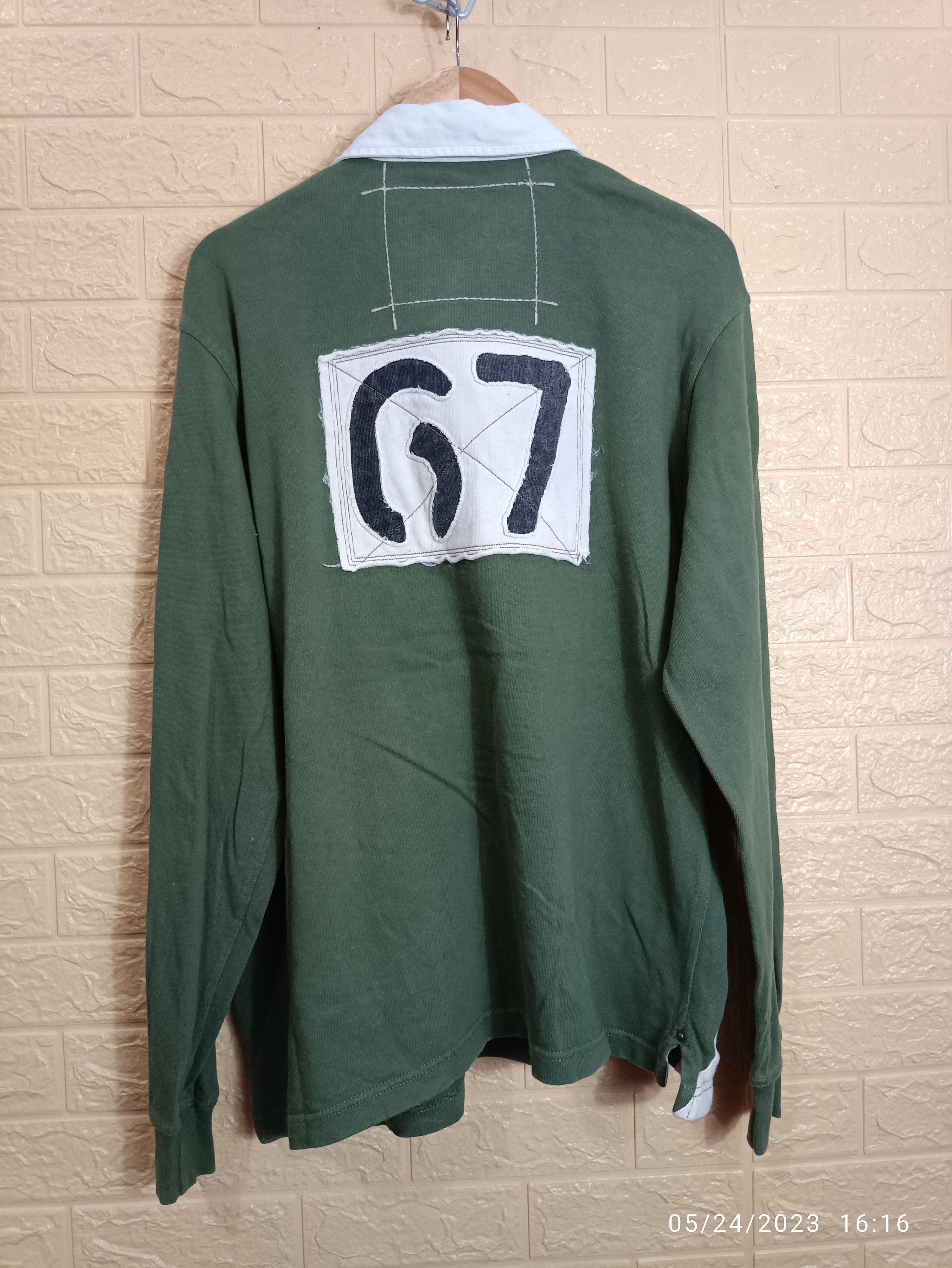 Polo Ralph Lauren Vintage Polo Ralph Lauren Rugby Shirt Size US L / EU 52-54 / 3 - 10 Thumbnail