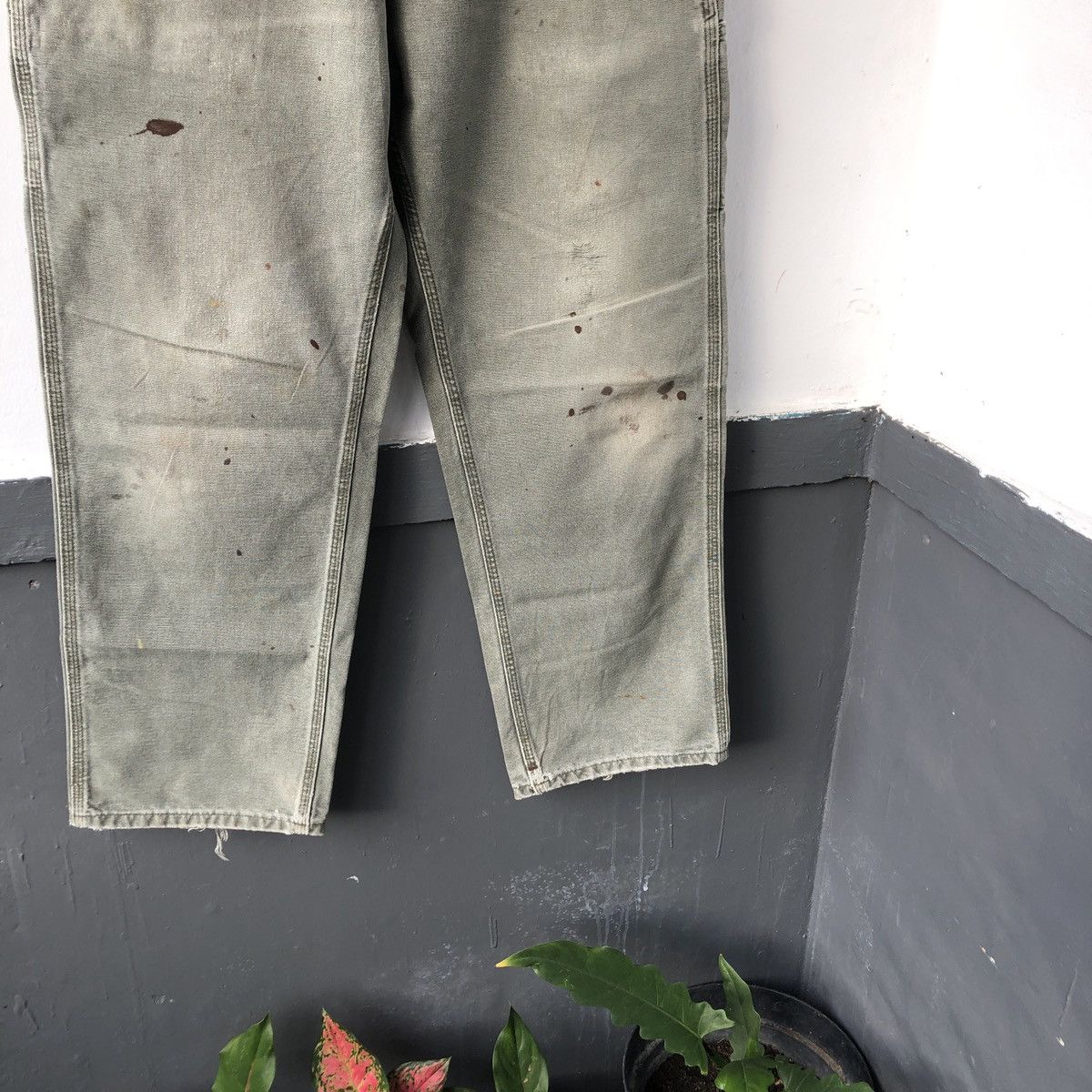 Carhartt × Carhartt Wip × Vintage Carhartt carpenter dungaree pants Size US 34 / EU 50 - 3 Thumbnail