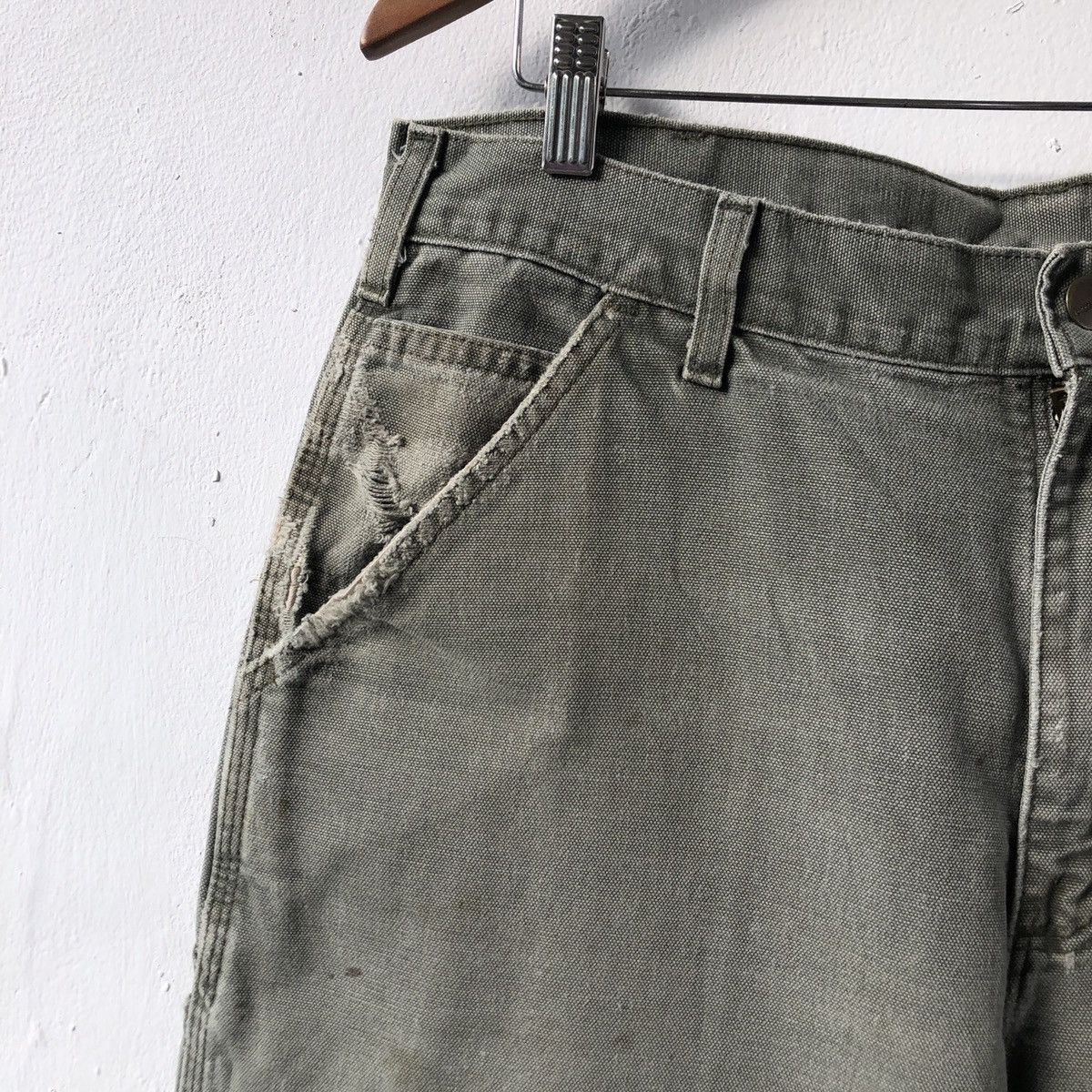 Carhartt × Carhartt Wip × Vintage Carhartt carpenter dungaree pants Size US 34 / EU 50 - 4 Thumbnail