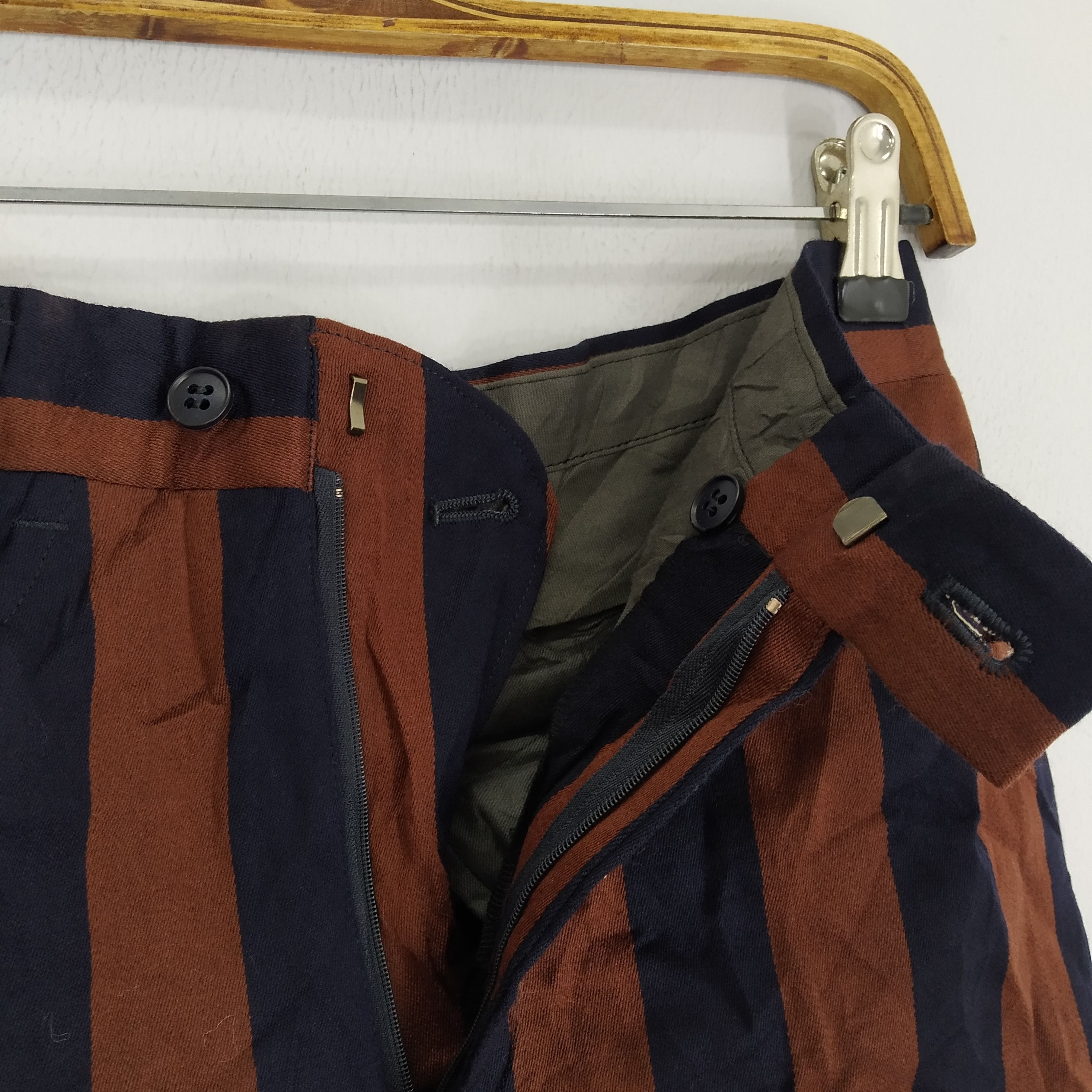 Other Vtg 70s The Beatles George Harrison Striped Flares Pants Size US 27 - 5 Thumbnail