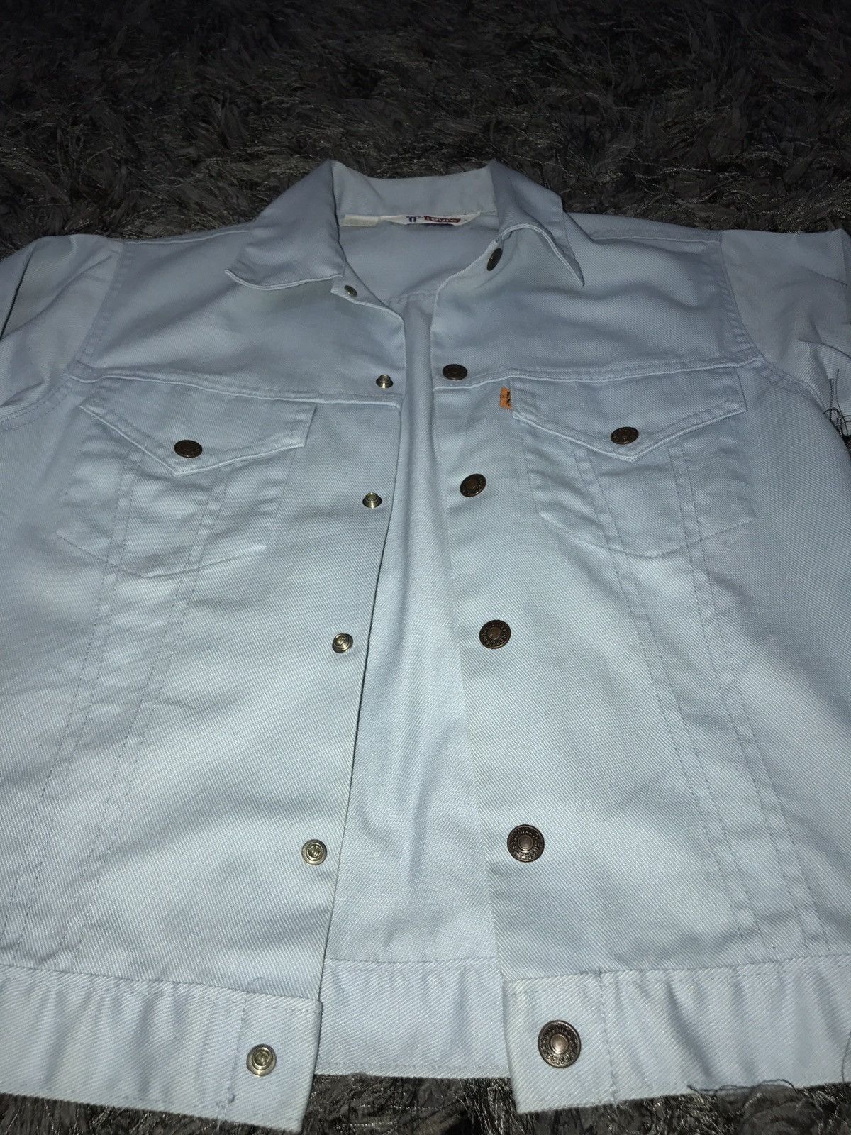 Levi's Vintage Clothing Vintage 1970s Levi's Saddleman Light Blue Jacket Orange Tab Size US S / EU 44-46 / 1 - 7 Thumbnail