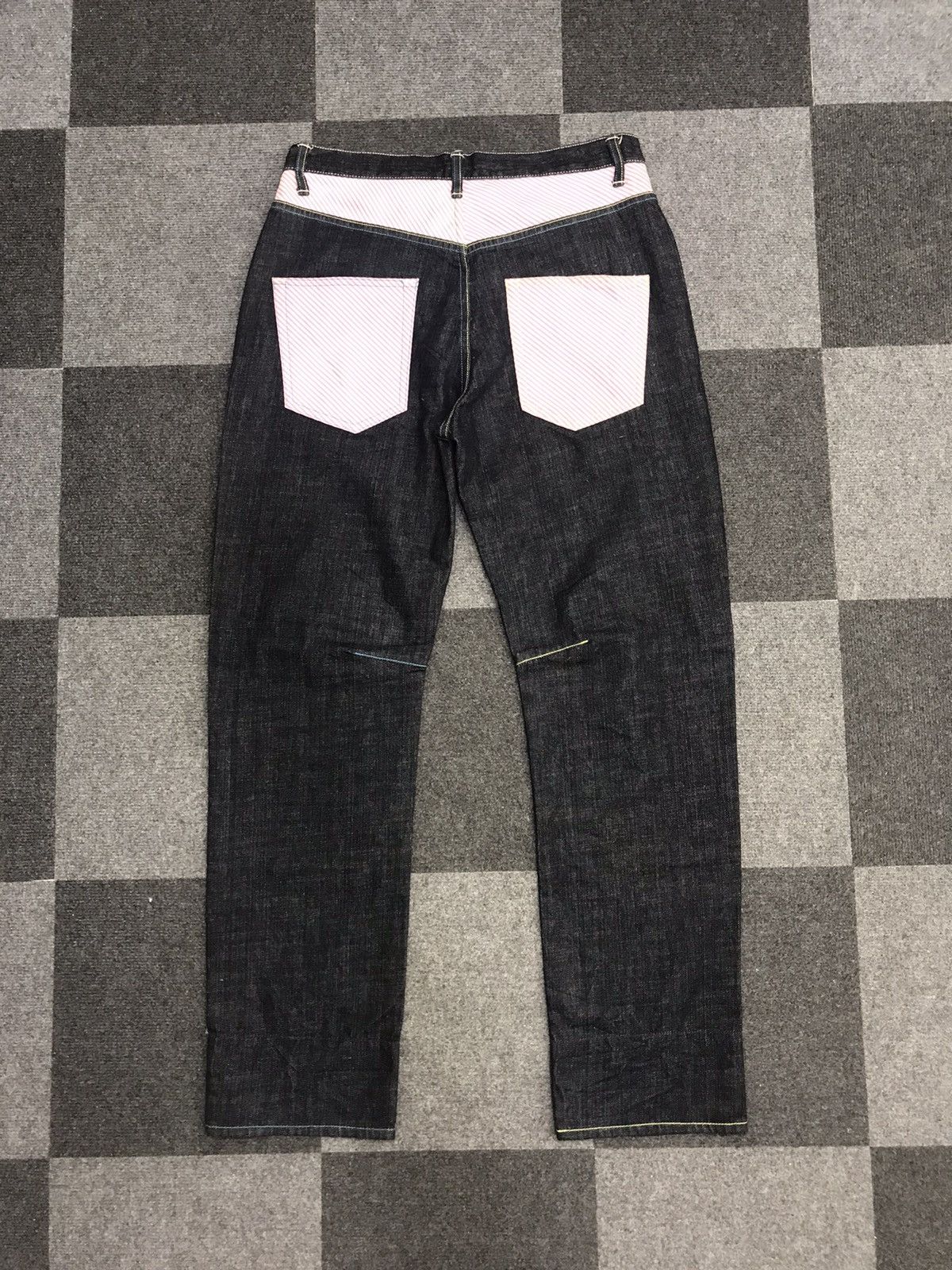 Japanese Brand GROOVERGRAND Japan Patch Style Denim Size US 33 - 8 Thumbnail