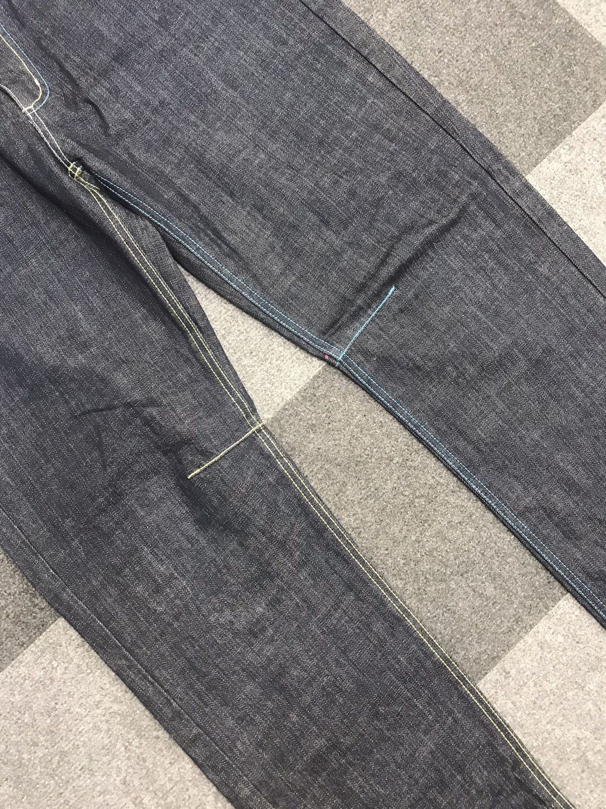 Japanese Brand GROOVERGRAND Japan Patch Style Denim Size US 33 - 3 Thumbnail