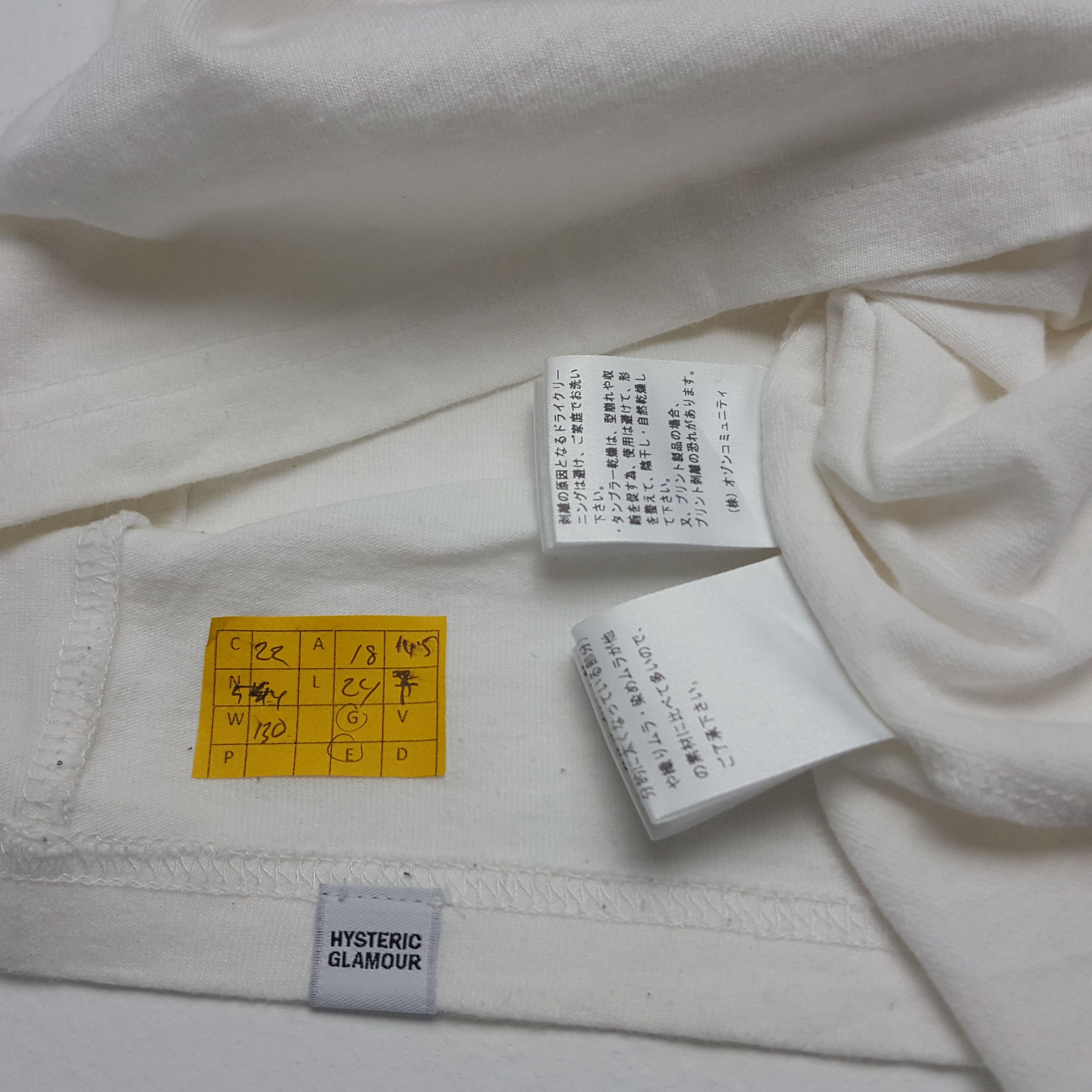 Hysteric Glamour × Japanese Brand × Vintage Vintage Hysteric Glamour Japanese Brand Sexy Girls T-Shirt Size US M / EU 48-50 / 2 - 5 Thumbnail
