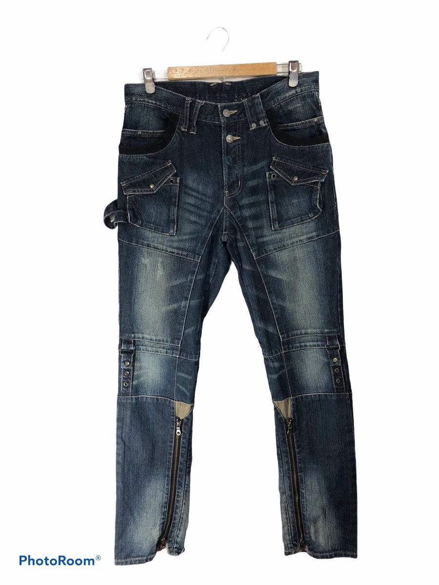 Japanese Brand PPFM Bondage Denim, Parachute, Tactical Cargo Size US 34 / EU 50 - 1 Thumbnail