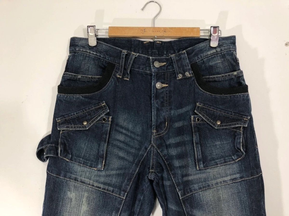 Japanese Brand PPFM Bondage Denim, Parachute, Tactical Cargo Size US 34 / EU 50 - 3 Thumbnail