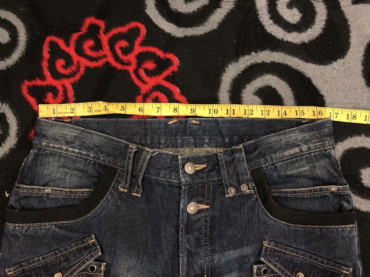 Japanese Brand PPFM Bondage Denim, Parachute, Tactical Cargo Size US 34 / EU 50 - 13 Thumbnail
