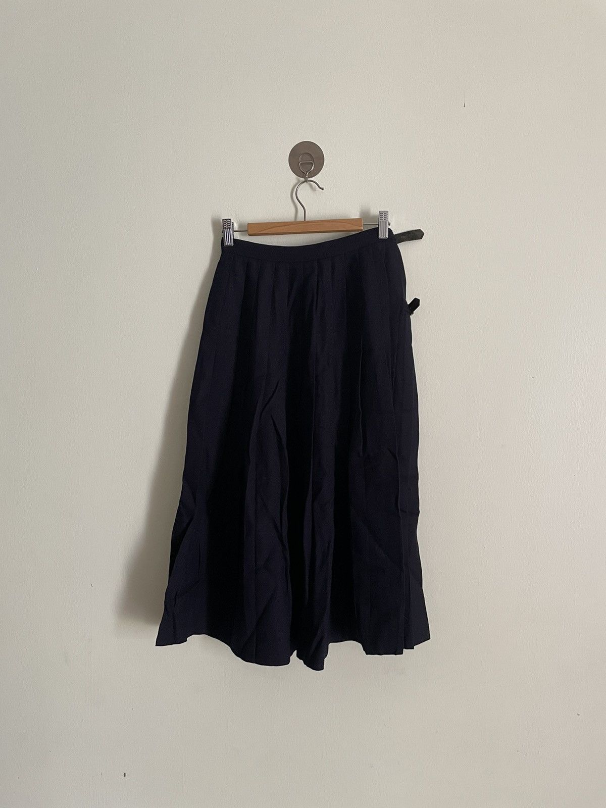 Aquascutum × Vintage Aquascutum buckle wrap skirt Size 24" / US 00 / IT 34 - 2 Thumbnail