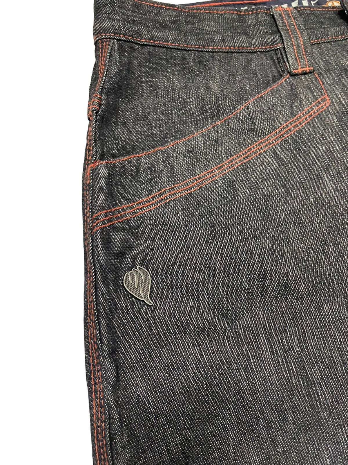 JNCO Vintage Johnny Blaze Baggy Carpenter Jeans Embroidery Logo Size US 32 / EU 48 - 7 Thumbnail