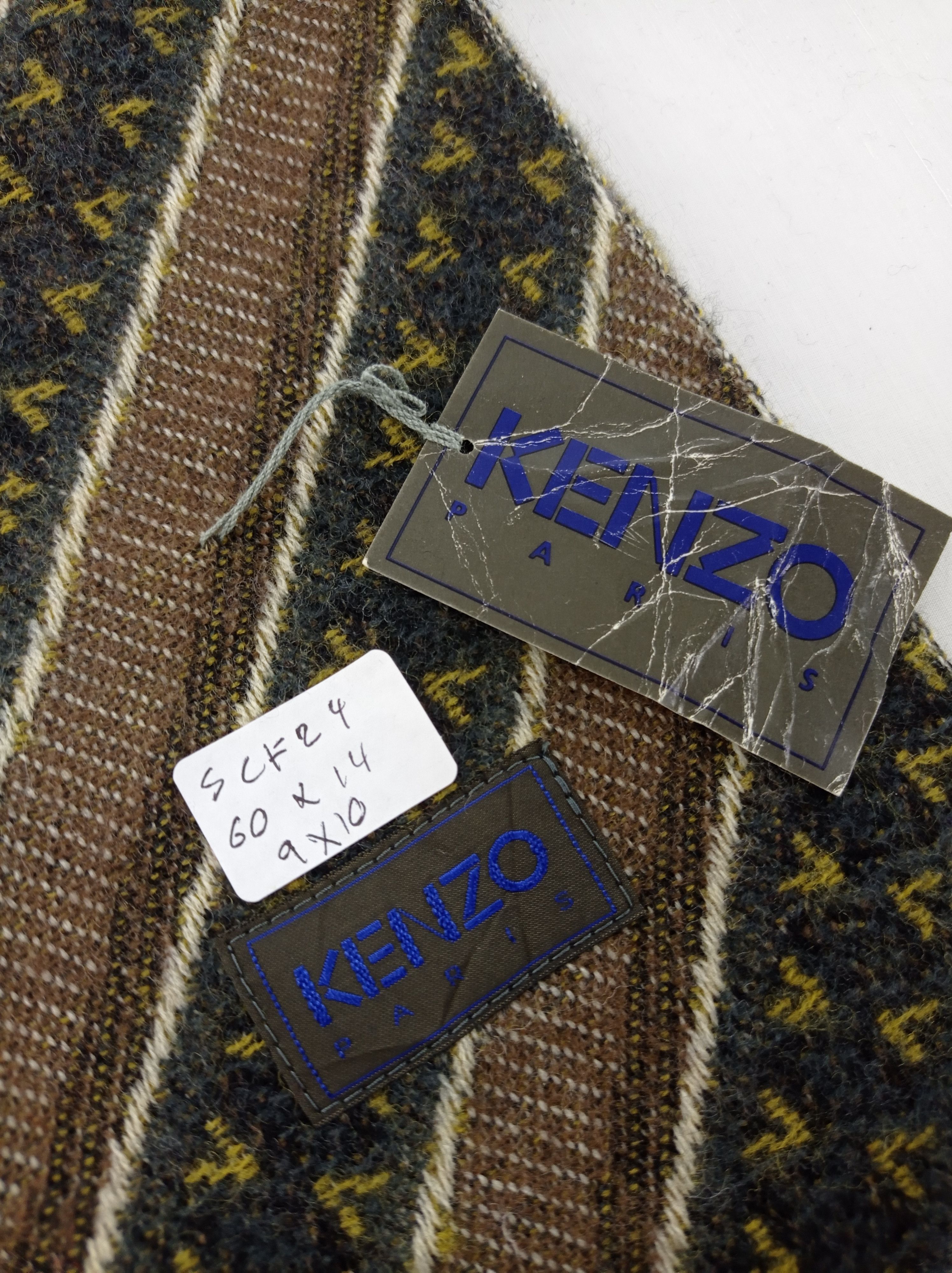 Kenzo Vintage Kenzo Scarf / Muffler / Neckwear Size ONE SIZE - 4 Thumbnail