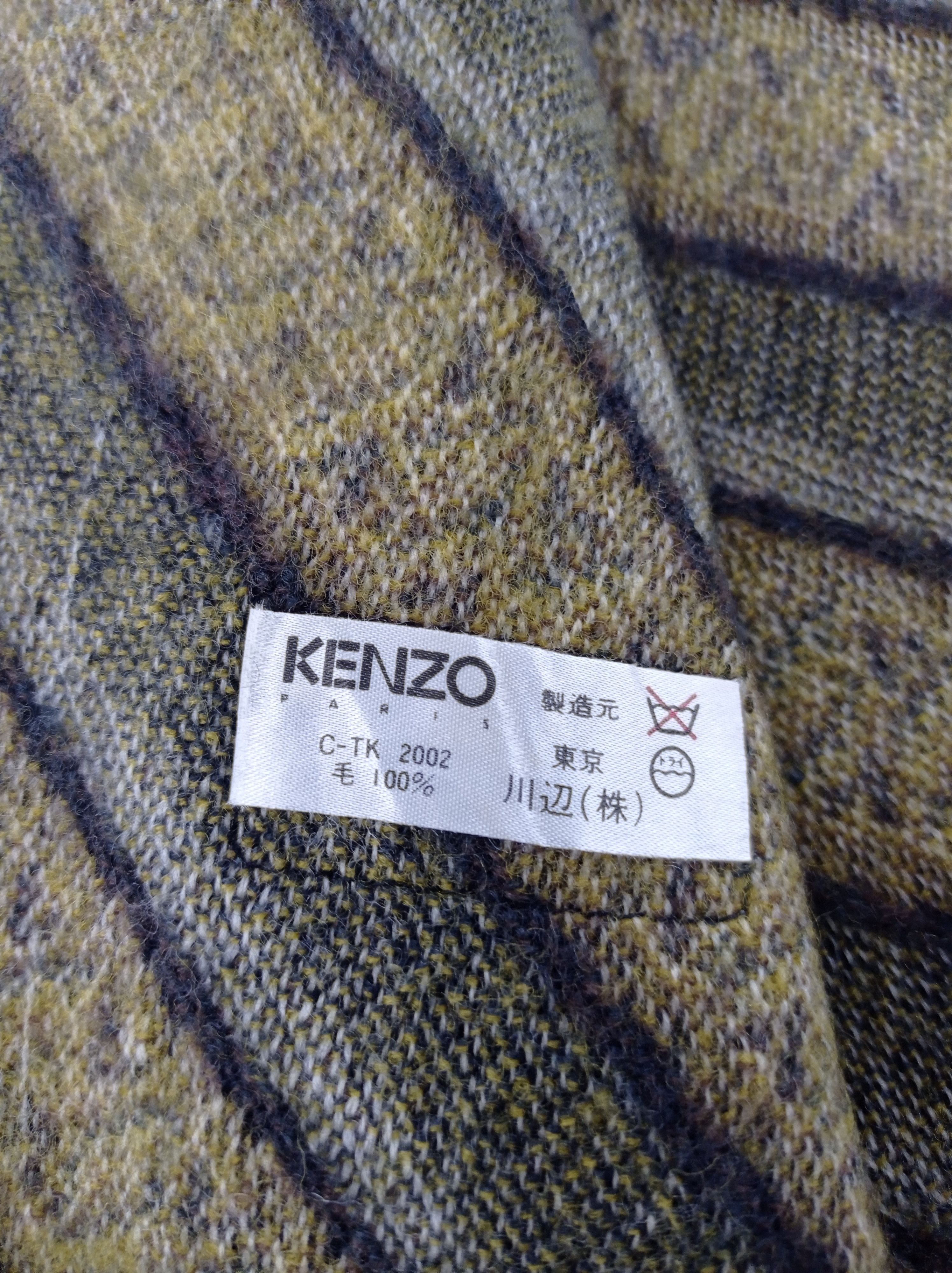 Kenzo Vintage Kenzo Scarf / Muffler / Neckwear Size ONE SIZE - 3 Thumbnail