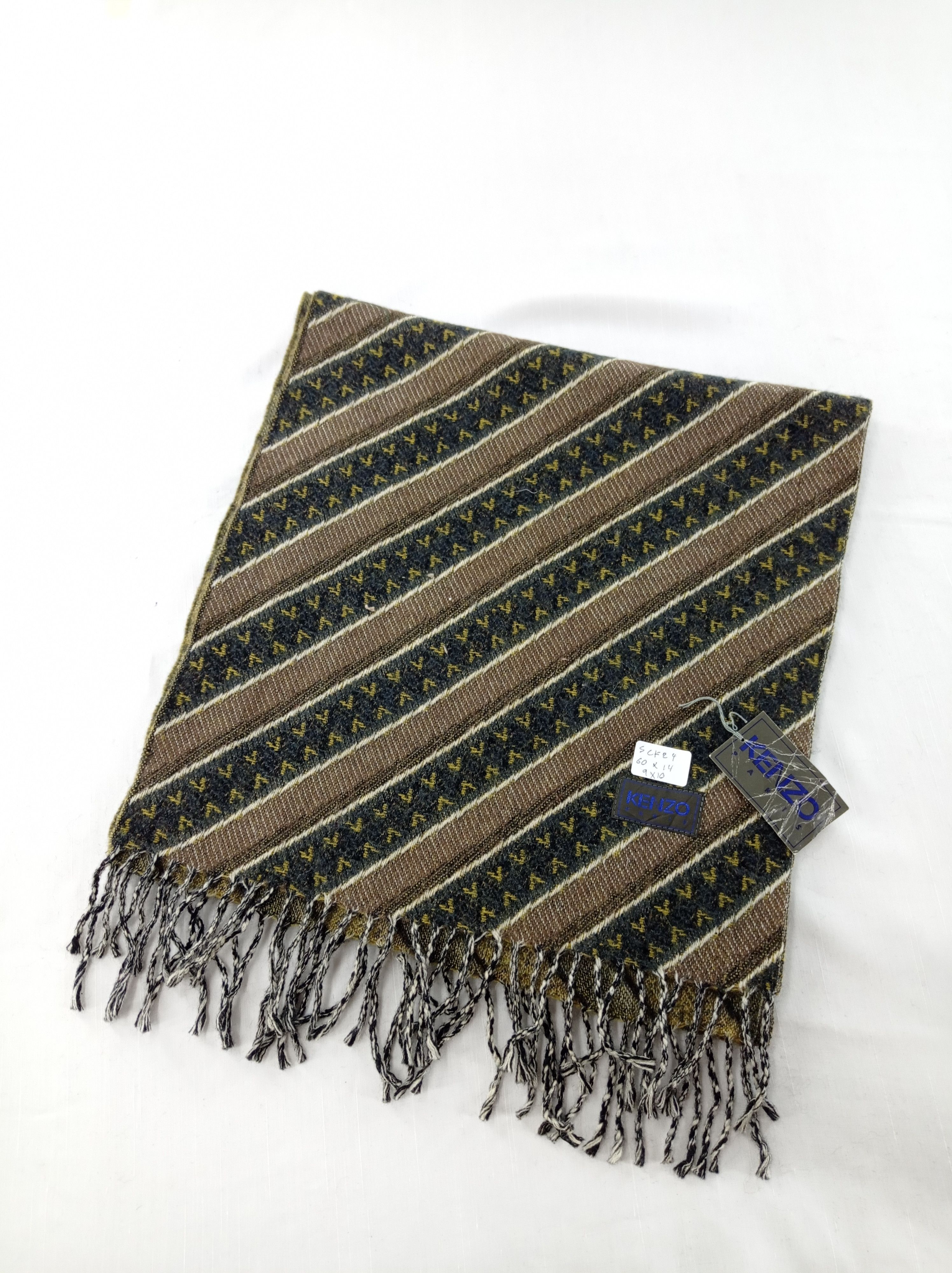 Kenzo Vintage Kenzo Scarf / Muffler / Neckwear Size ONE SIZE - 2 Thumbnail