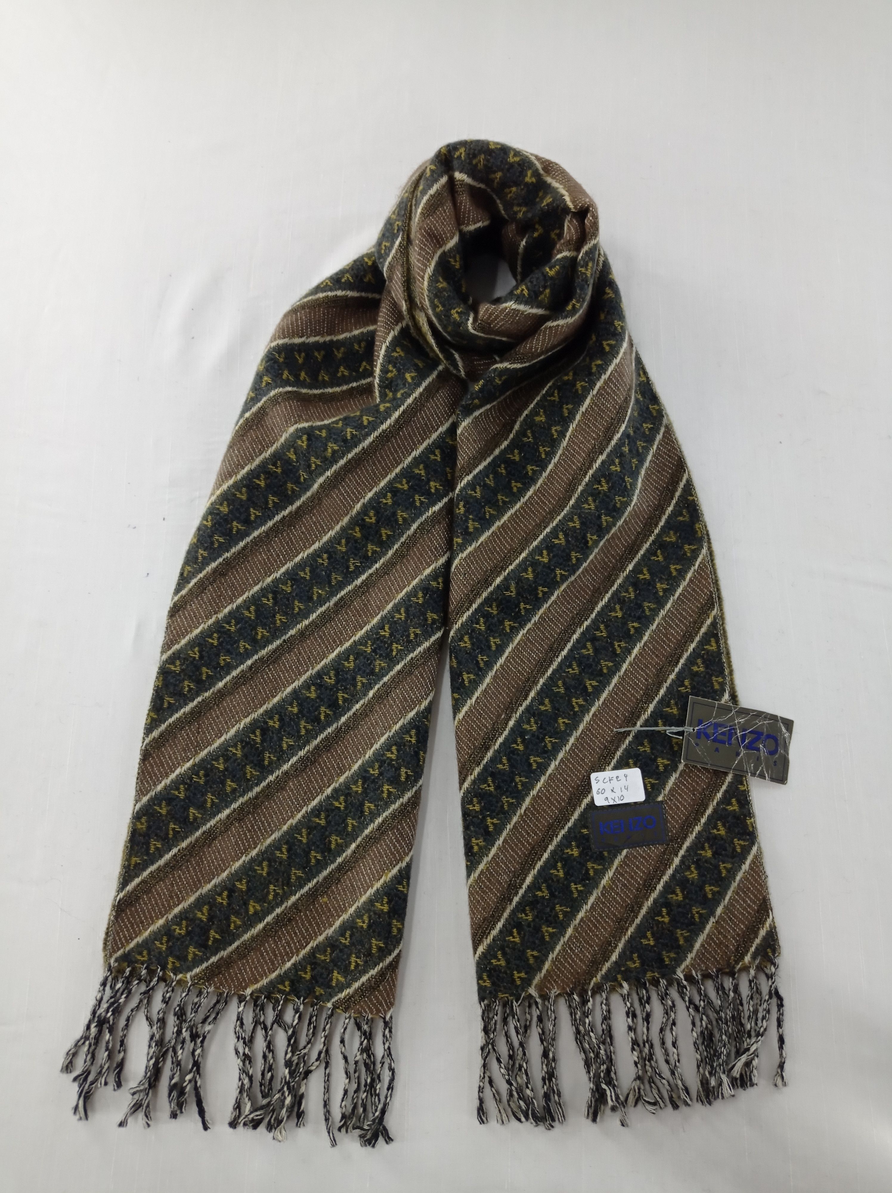 Kenzo Vintage Kenzo Scarf / Muffler / Neckwear Size ONE SIZE - 1 Thumbnail