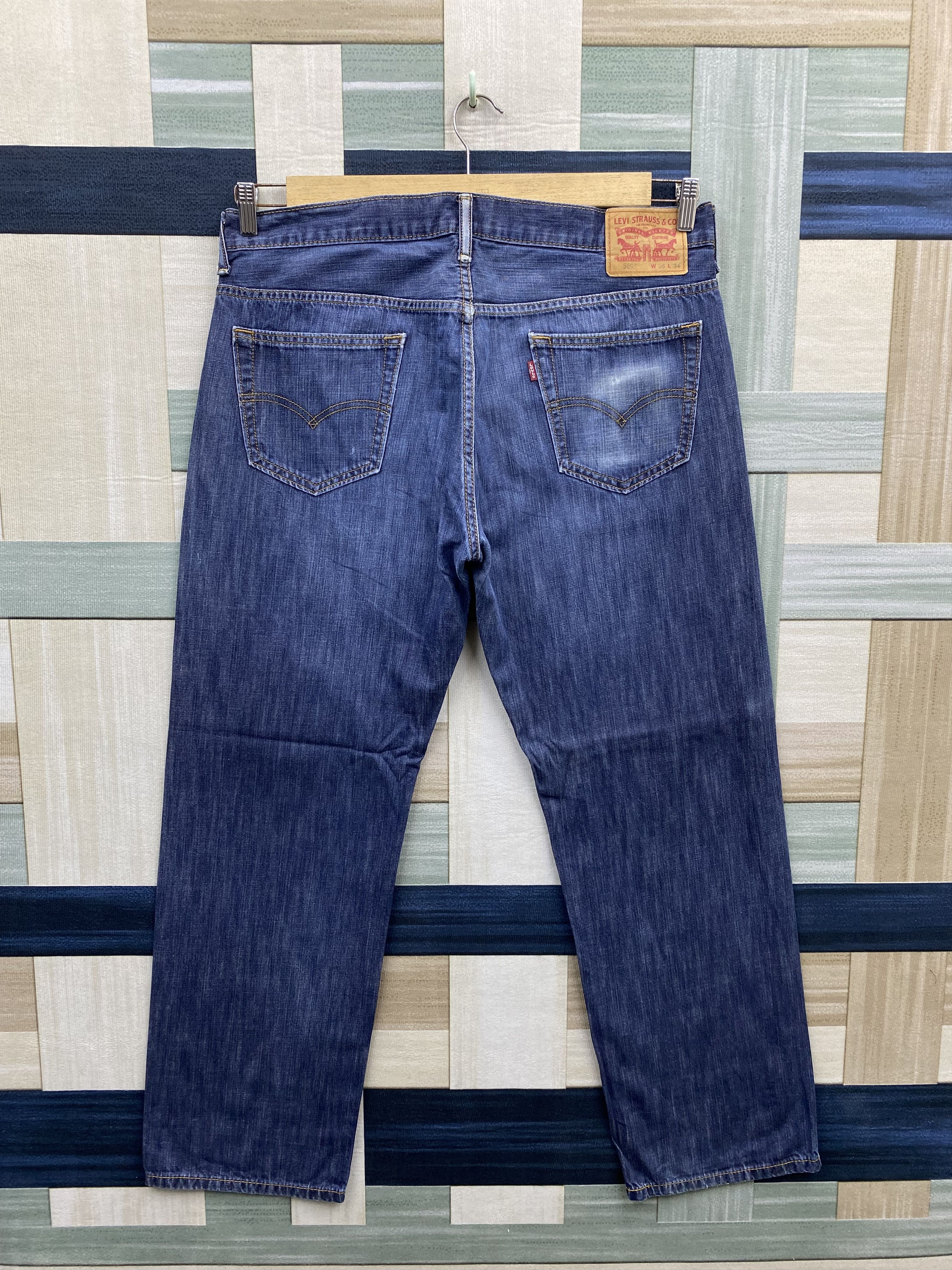 Levi's Levi's Lot 569 Loose Straight Denim Jean Size US 38 / EU 54 - 2 Thumbnail