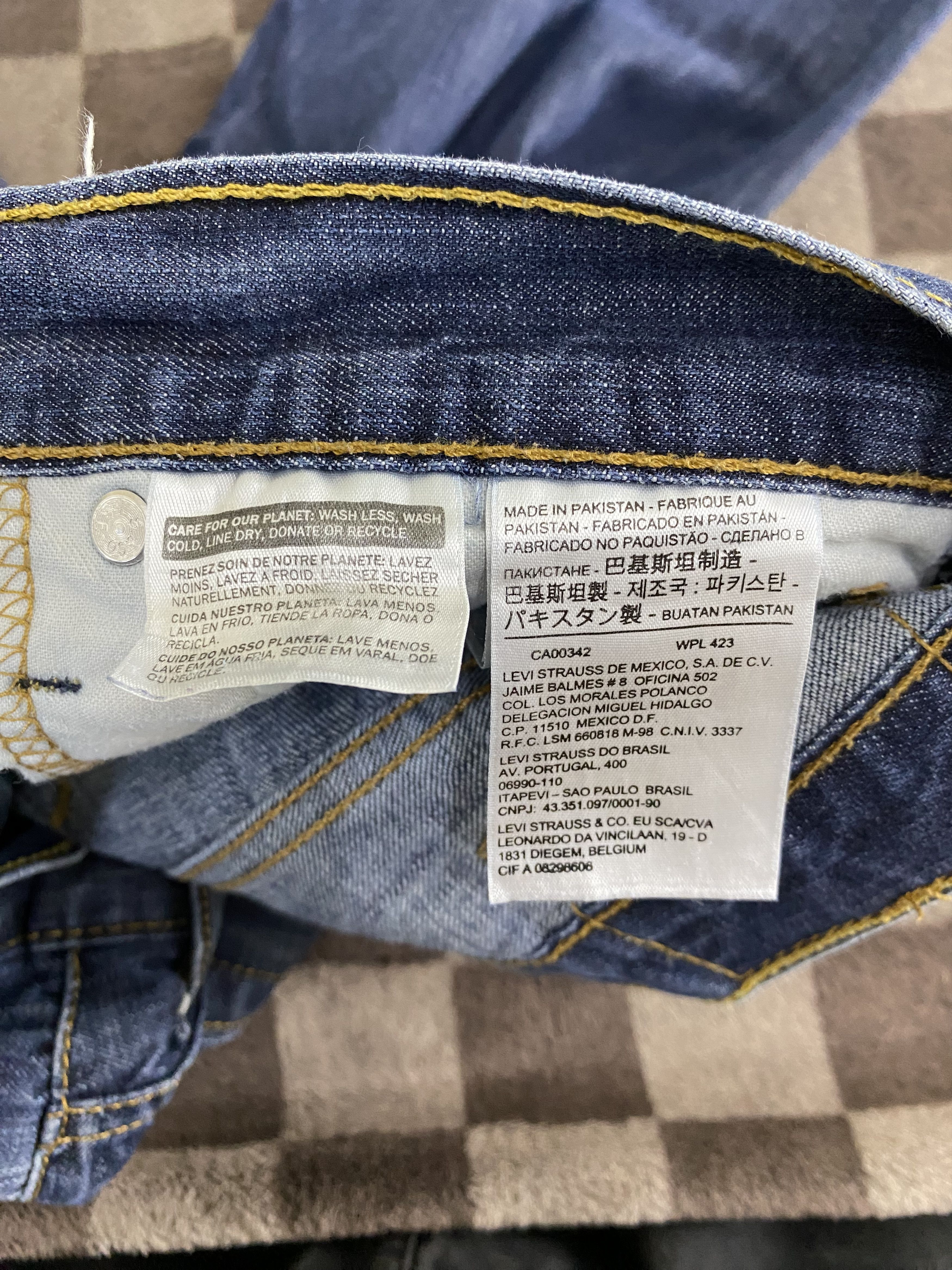 Levi's Levi's Lot 569 Loose Straight Denim Jean Size US 38 / EU 54 - 15 Thumbnail