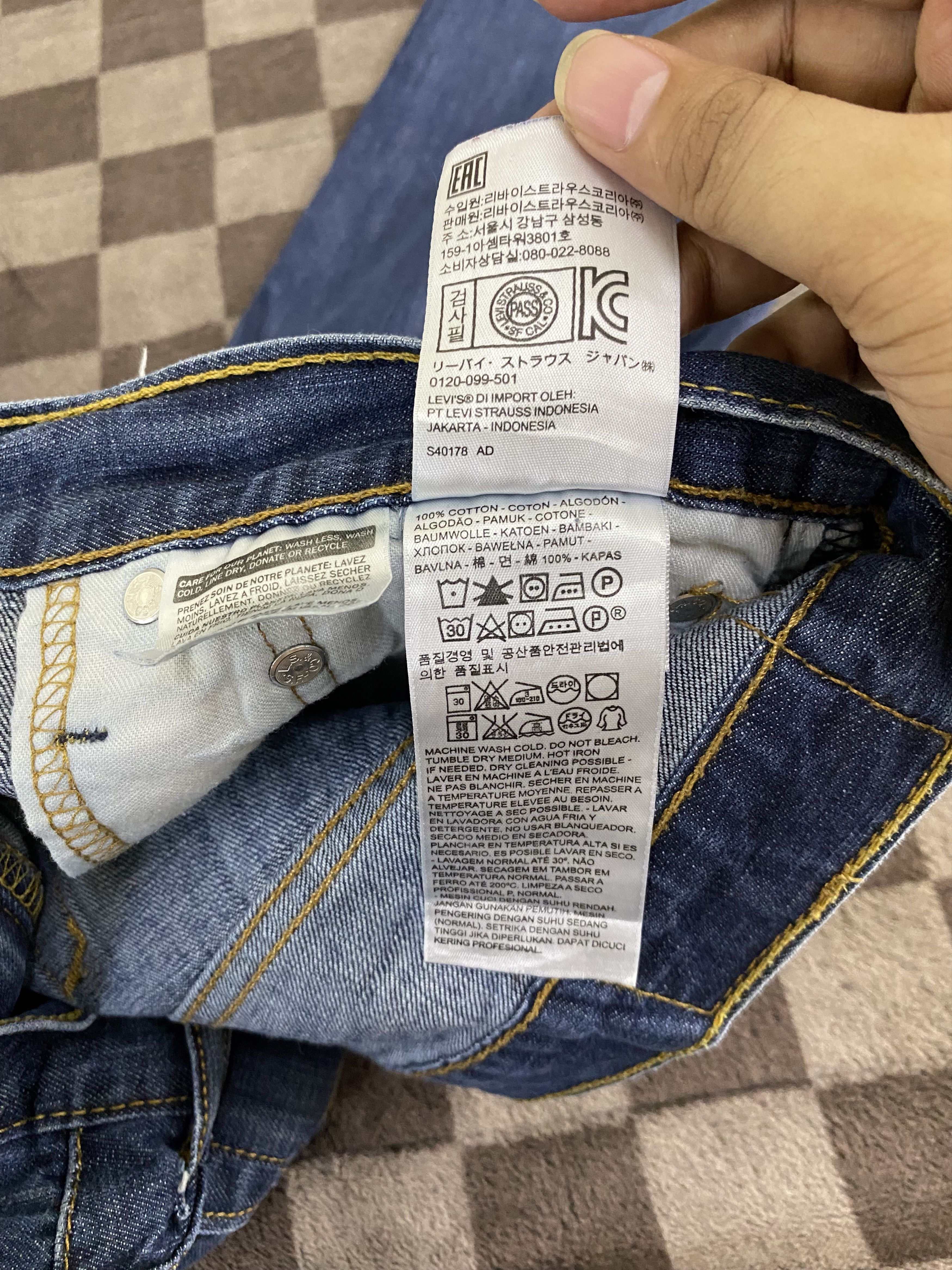 Levi's Levi's Lot 569 Loose Straight Denim Jean Size US 38 / EU 54 - 16 Thumbnail