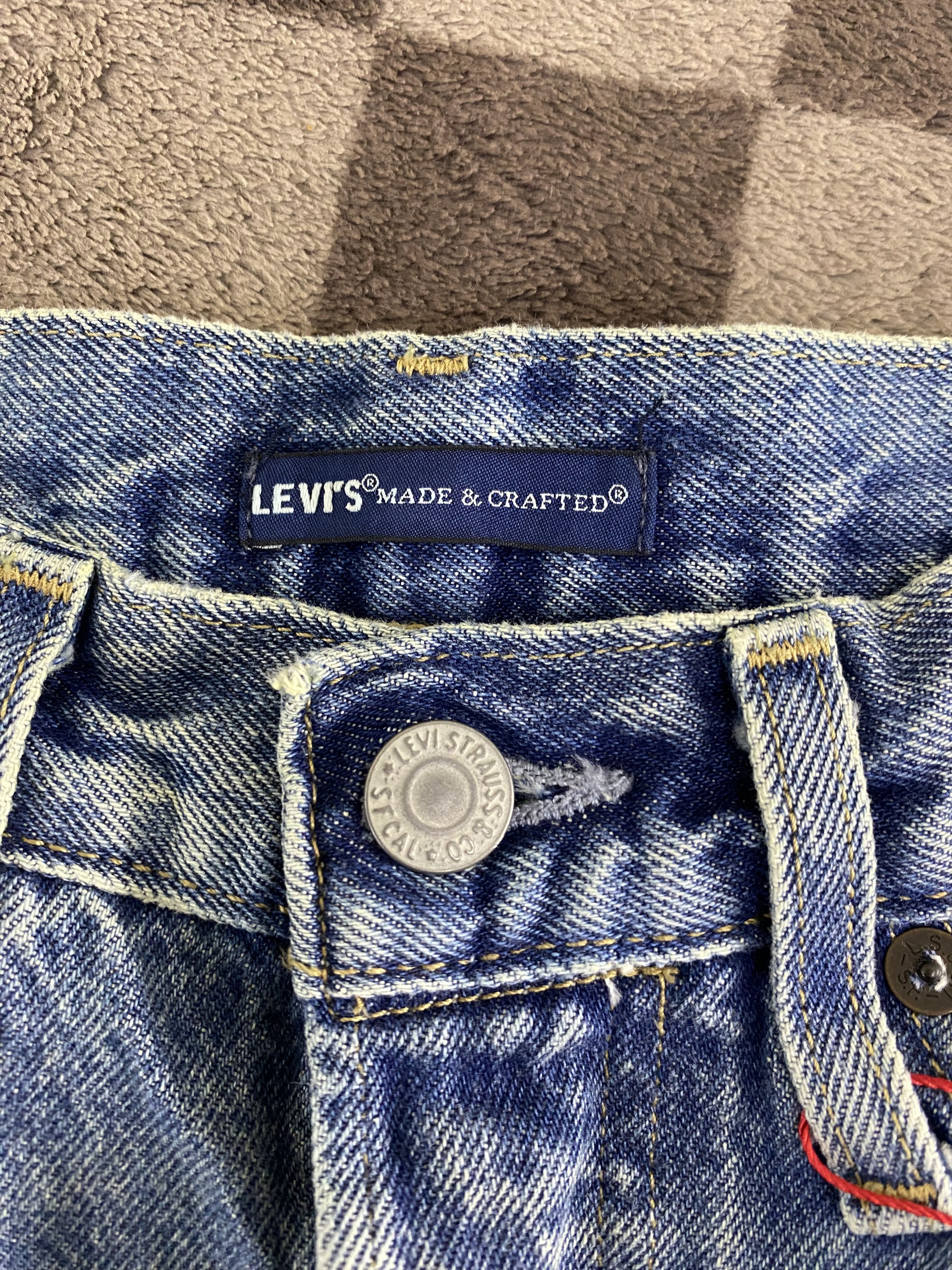 Levi's Made & Crafted Levi's 501 LMC Lover's Lane Skinny Selvedge Jean Size 27" / US 4 / IT 40 - 14 Thumbnail