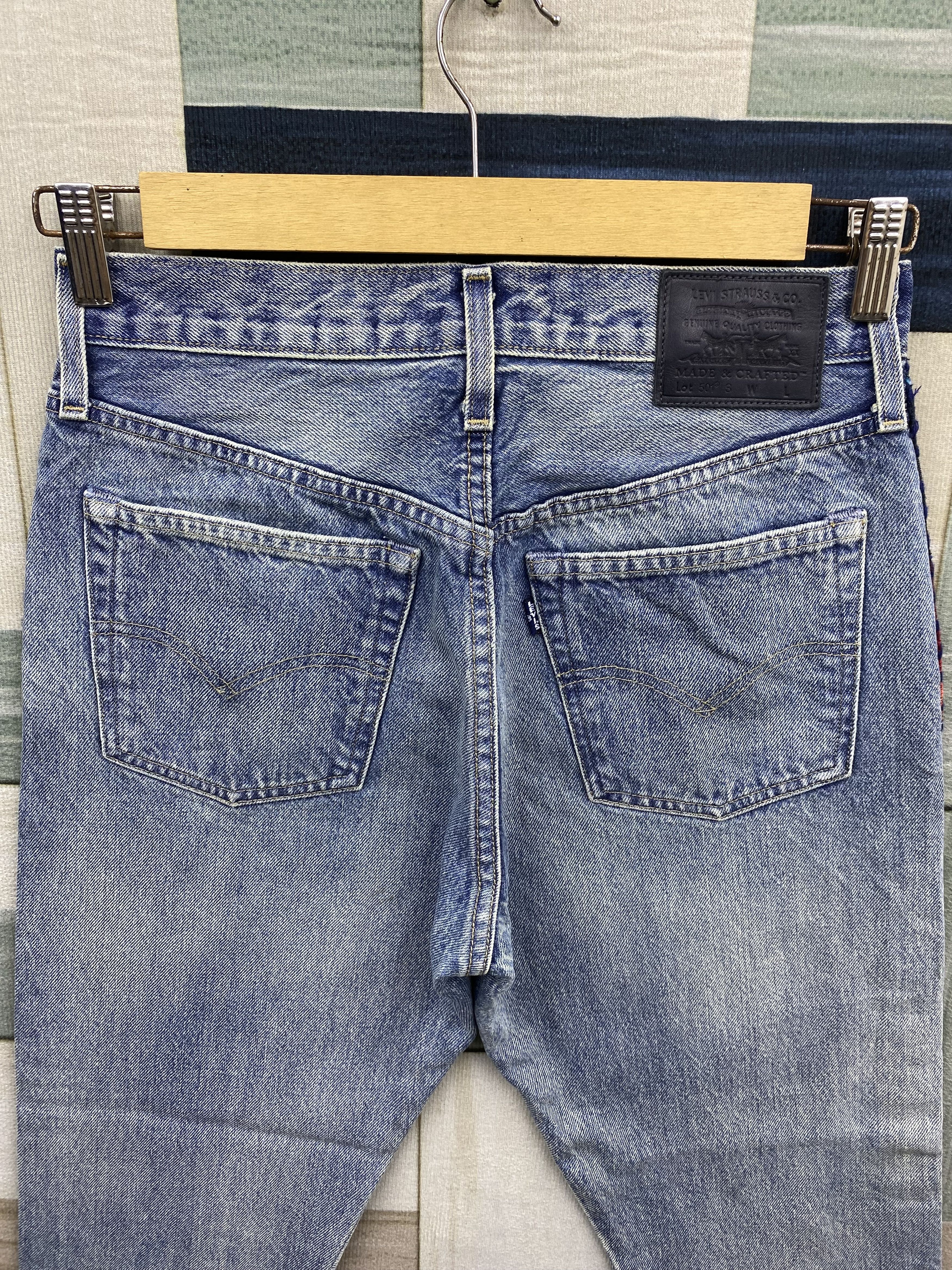 Levi's Made & Crafted Levi's 501 LMC Lover's Lane Skinny Selvedge Jean Size 27" / US 4 / IT 40 - 5 Thumbnail
