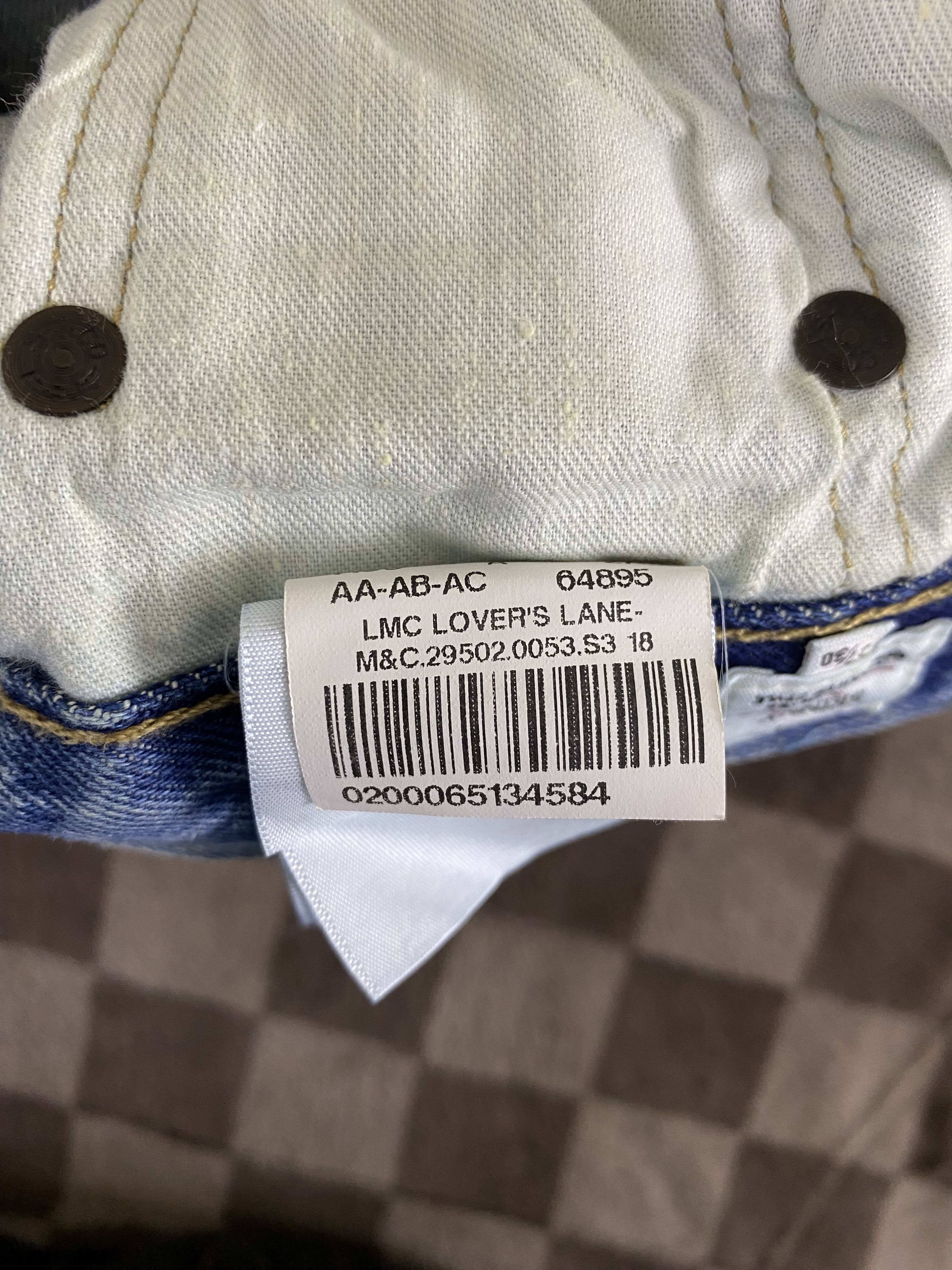 Levi's Made & Crafted Levi's 501 LMC Lover's Lane Skinny Selvedge Jean Size 27" / US 4 / IT 40 - 19 Thumbnail