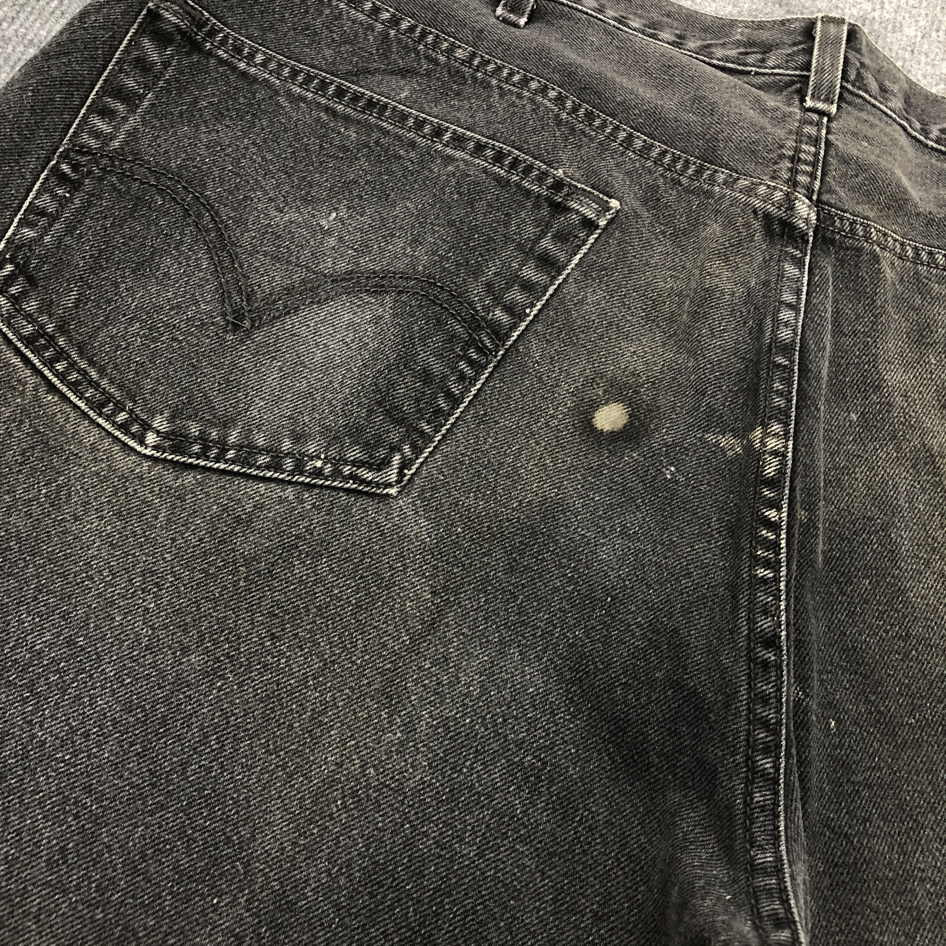 Levi's Vintage Y2k Levi's 550 Relaxed Fit Faded Denim Jean Size US 43 - 13 Thumbnail