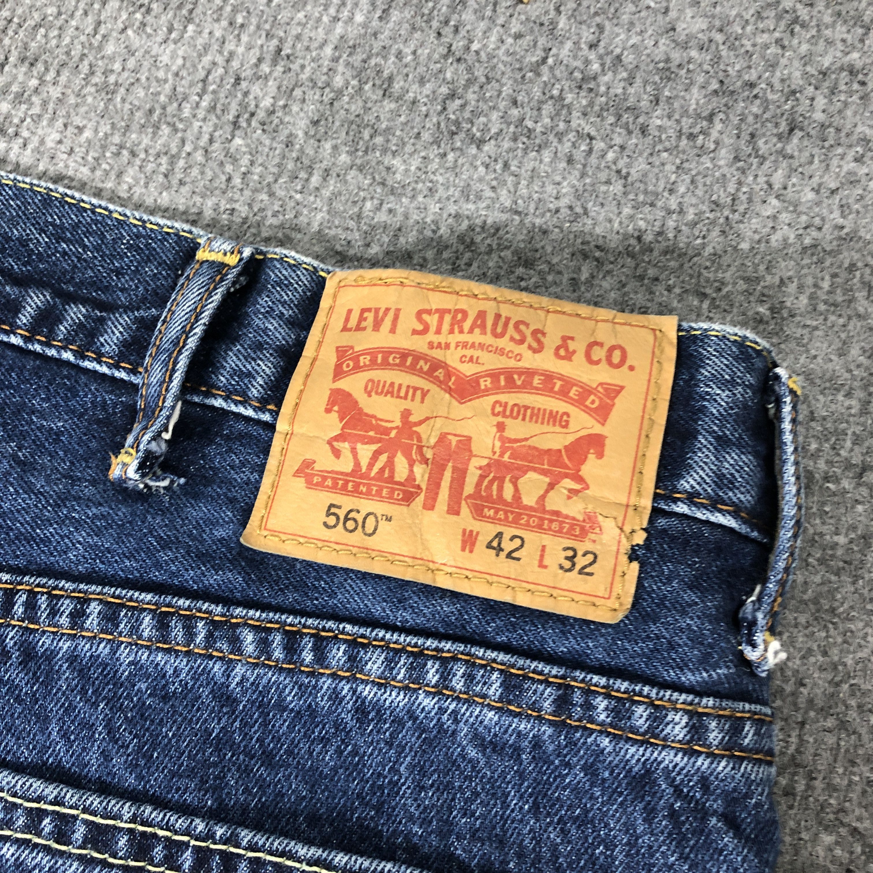 Levi's Levi's Lot 560 Comfort Fit Blue Jean Size US 42 / EU 58 - 5 Thumbnail