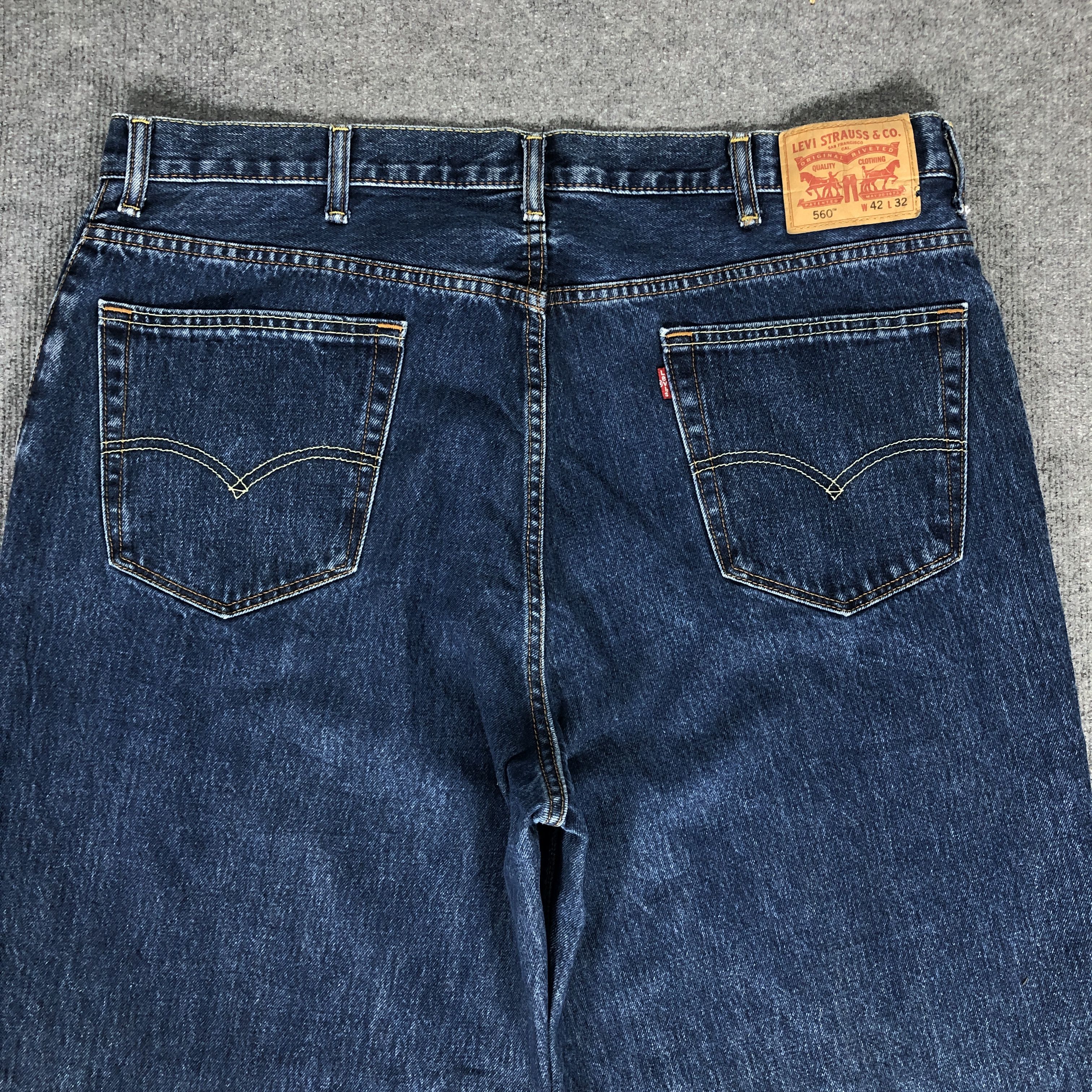 Levi's Levi's Lot 560 Comfort Fit Blue Jean Size US 42 / EU 58 - 4 Thumbnail