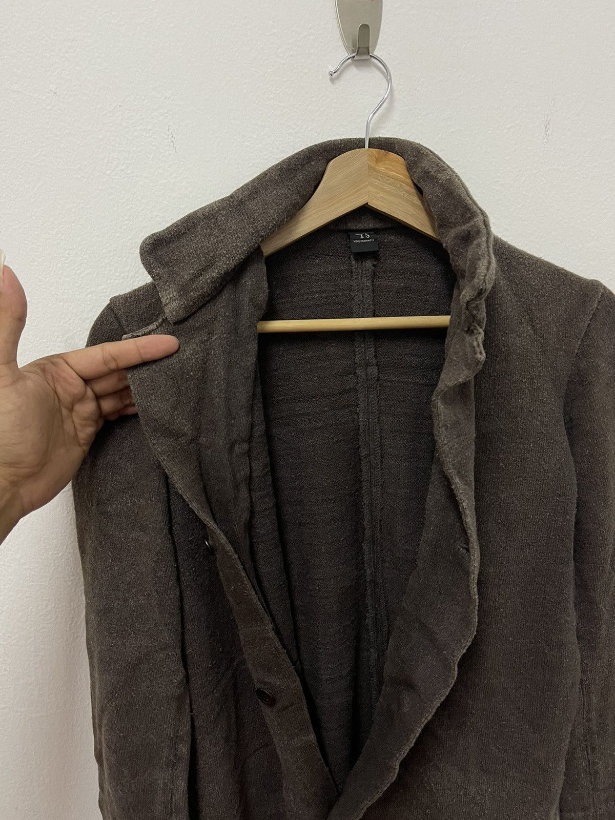 Designer × Y's × Yohji Yamamoto Y’s By Yohji Yamamoto Button Up Classic Suede Jacket Size US S / EU 44-46 / 1 - 4 Thumbnail