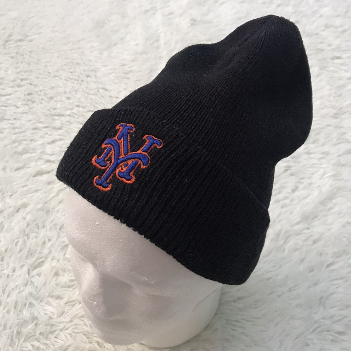 MLB NY MLB Beanie Hat Snow Cap Size ONE SIZE - 8 Thumbnail