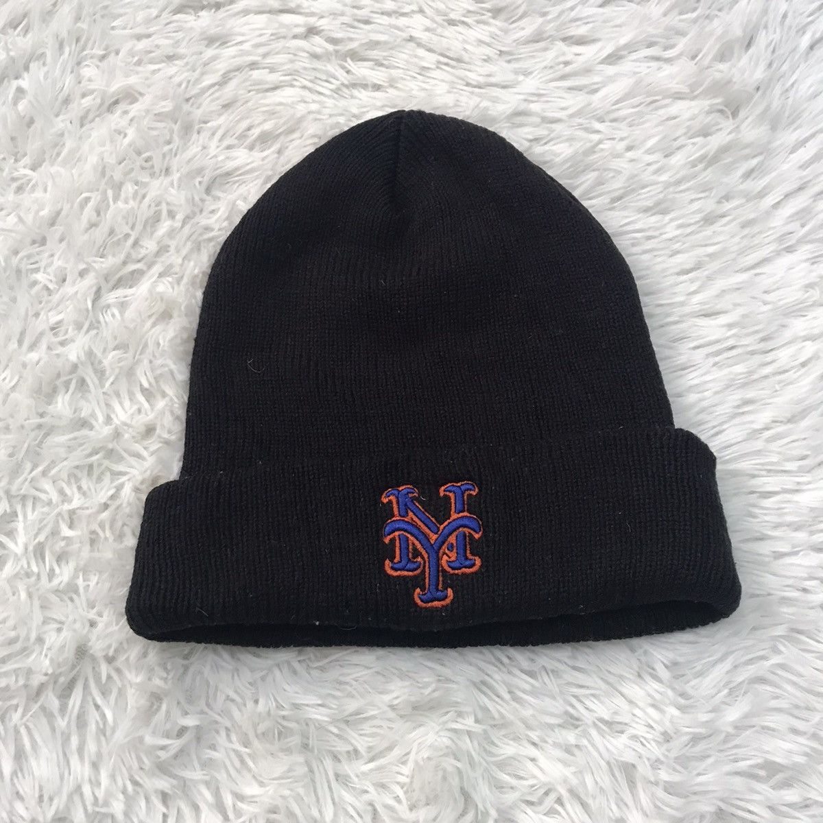 MLB NY MLB Beanie Hat Snow Cap Size ONE SIZE - 2 Thumbnail