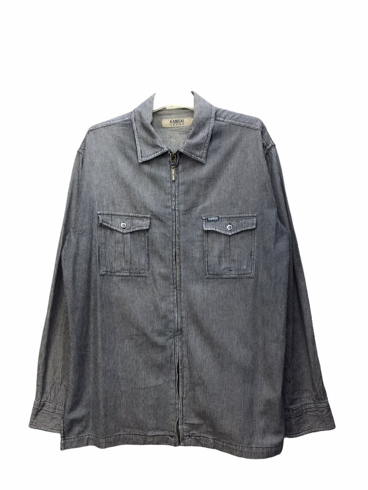 image of Kansai Yamamoto x Vintage Kansai Jeans Wabash Zipper Design, Men's (Size Large)
