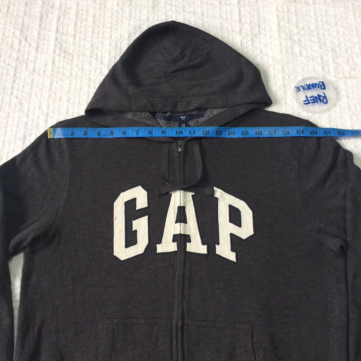 Gap Rare ! Gap hoodie big logo embroidered Size US M / EU 48-50 / 2 - 15 Thumbnail