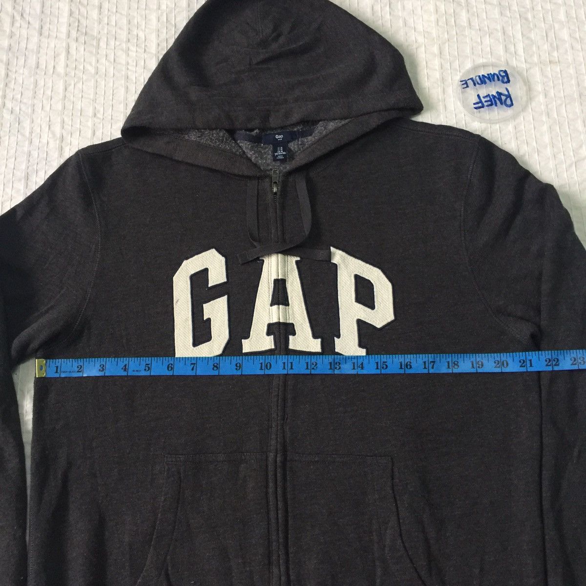 Gap Rare ! Gap hoodie big logo embroidered Size US M / EU 48-50 / 2 - 14 Thumbnail