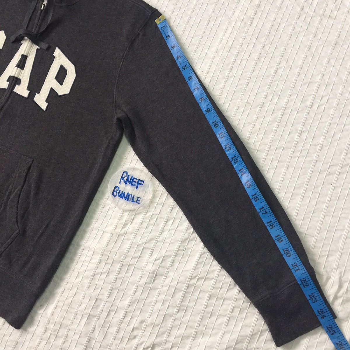 Gap Rare ! Gap hoodie big logo embroidered Size US M / EU 48-50 / 2 - 18 Thumbnail