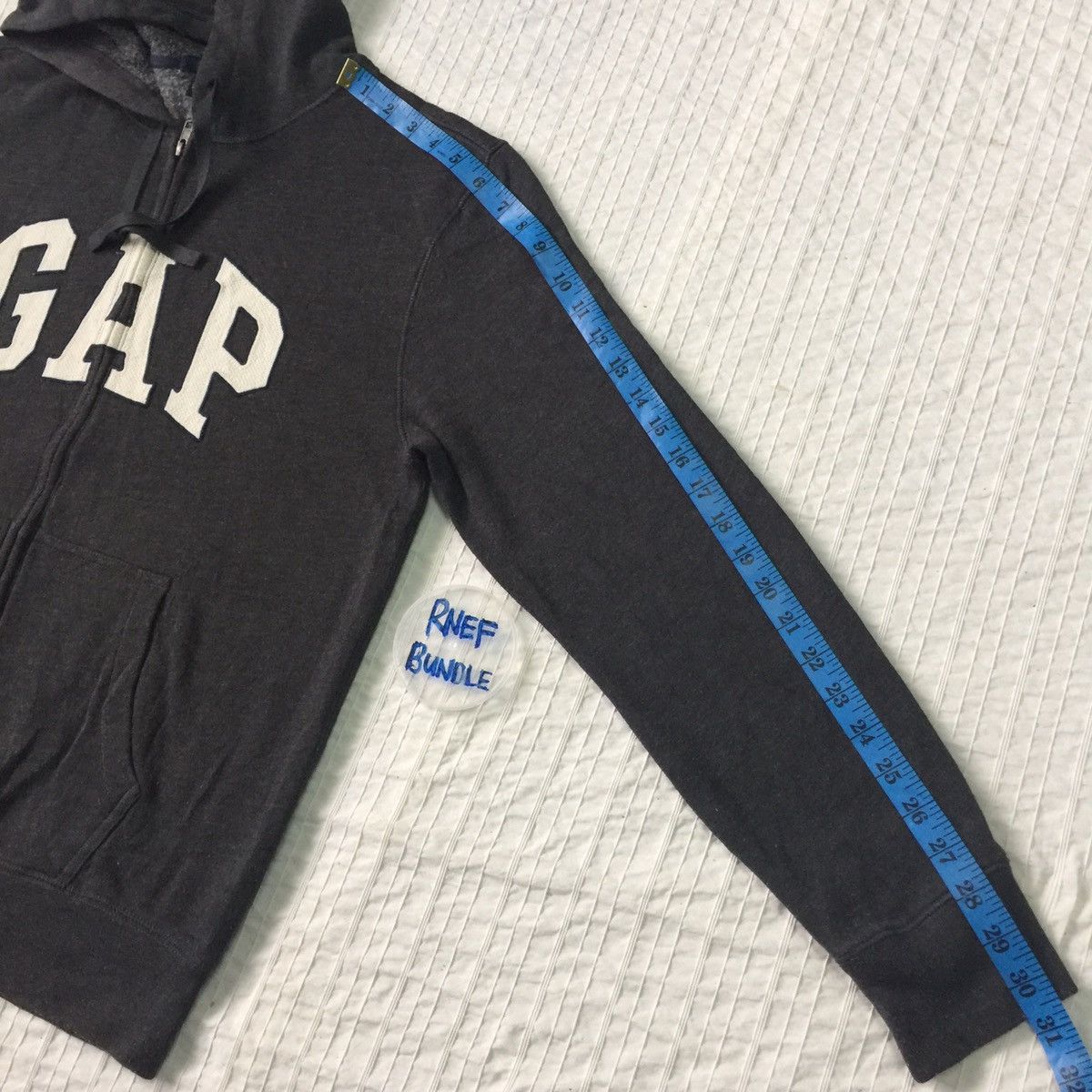 Gap Rare ! Gap hoodie big logo embroidered Size US M / EU 48-50 / 2 - 17 Thumbnail