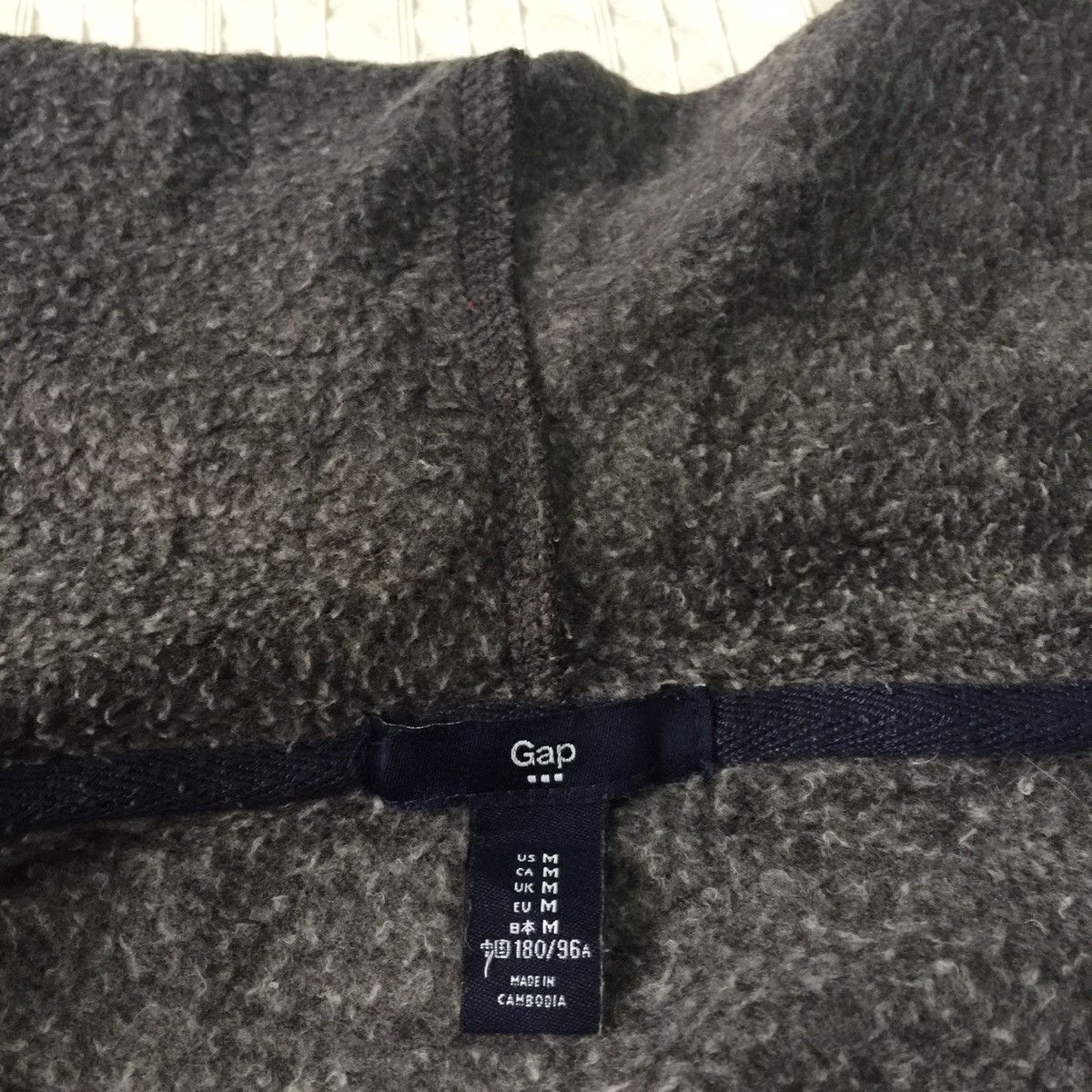 Gap Rare ! Gap hoodie big logo embroidered Size US M / EU 48-50 / 2 - 10 Thumbnail