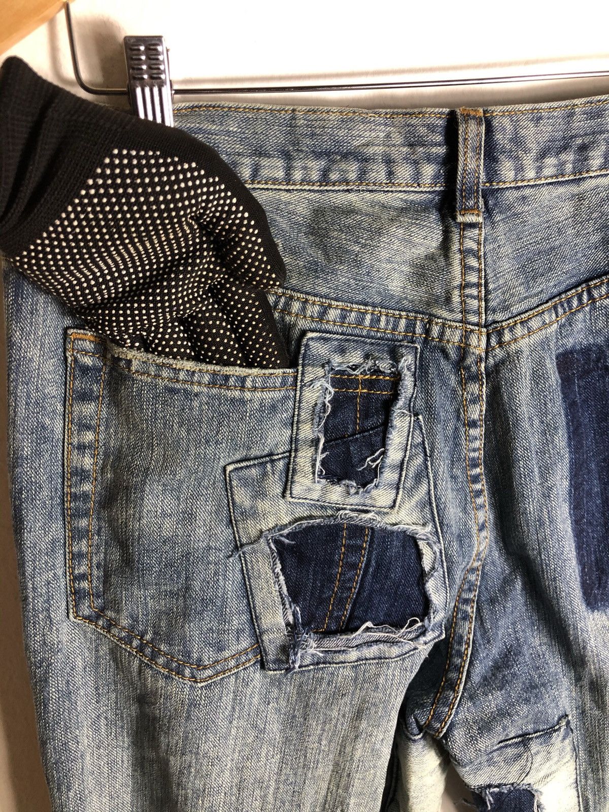 Devilock × If Six Was Nine × Japanese Brand Japanese Brand Devilock Skull logo distressed denime Size US 33 - 12 Thumbnail