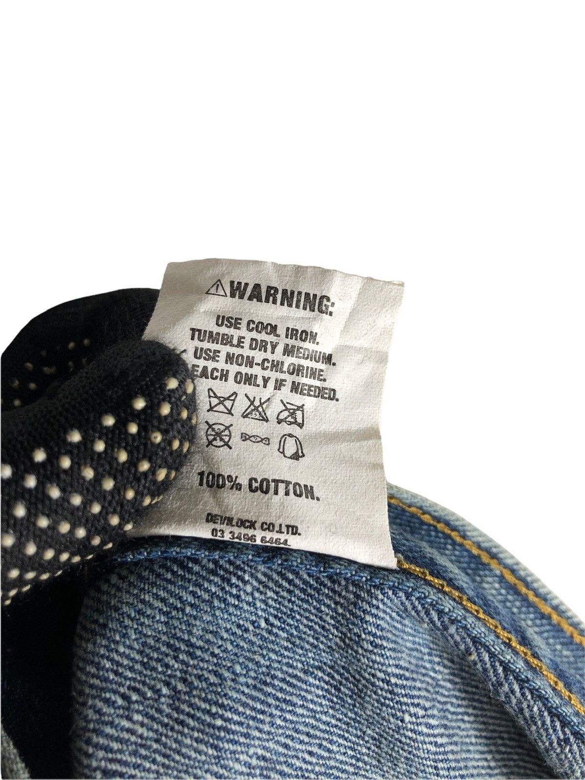 Devilock × If Six Was Nine × Japanese Brand Japanese Brand Devilock Skull logo distressed denime Size US 33 - 15 Thumbnail