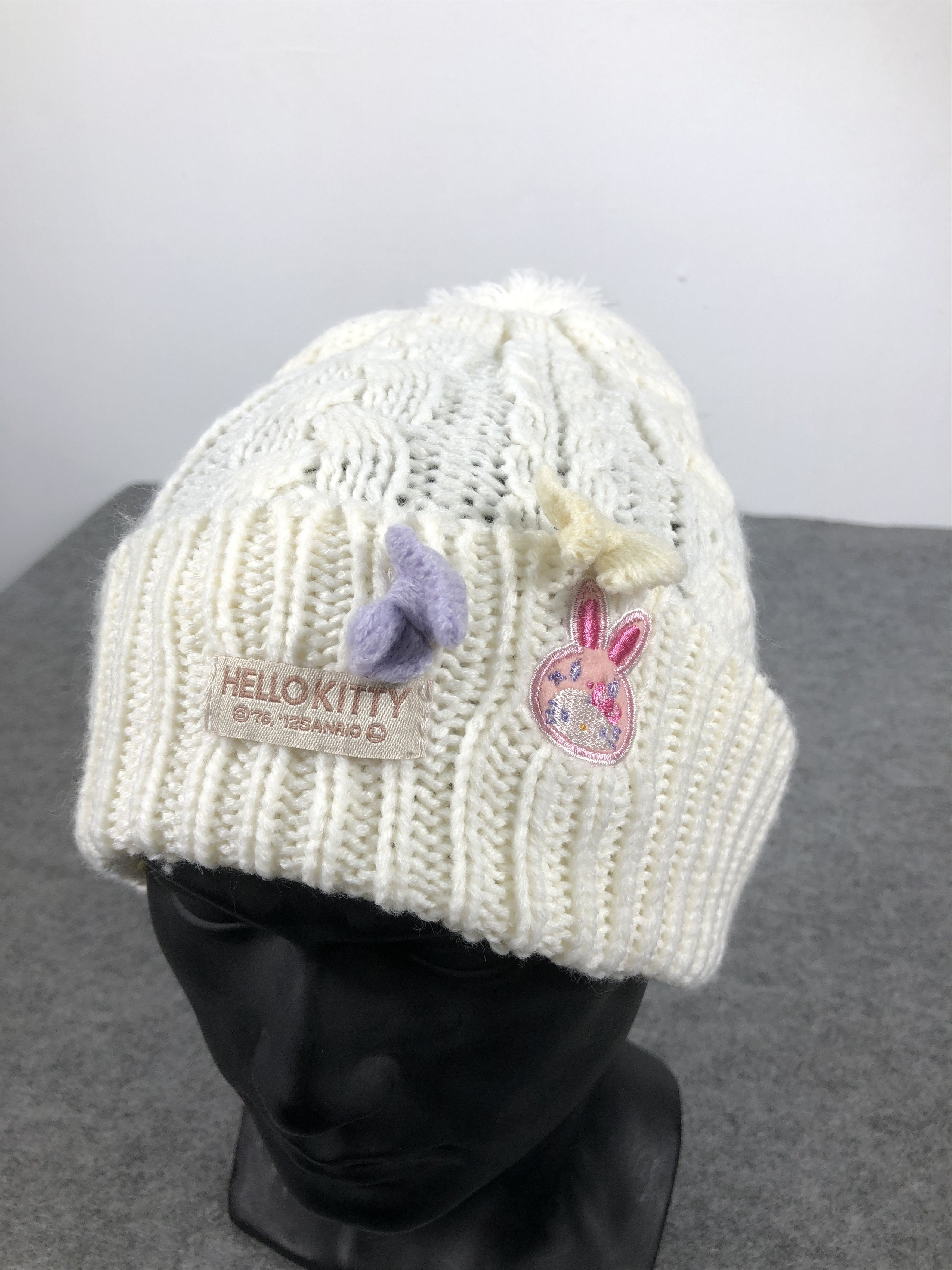 Anime Hello Kitty Knit Beanie / Snow Hat / Snow Cap Size ONE SIZE - 5 Thumbnail