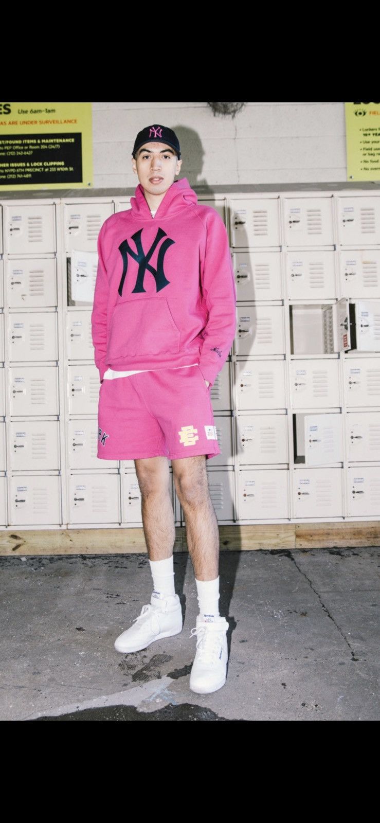 Eric Emanuel × New Era RARE 2018 Yankees Eric Emanuel x New Era Shorts XL Size US 36 / EU 52 - 1 Thumbnail