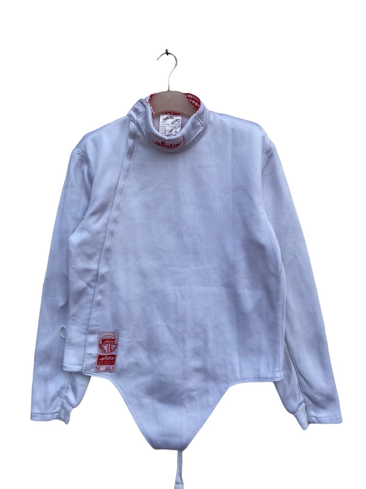image of Designer Allstar Fencing Jacket in White, Men's (Size Medium)